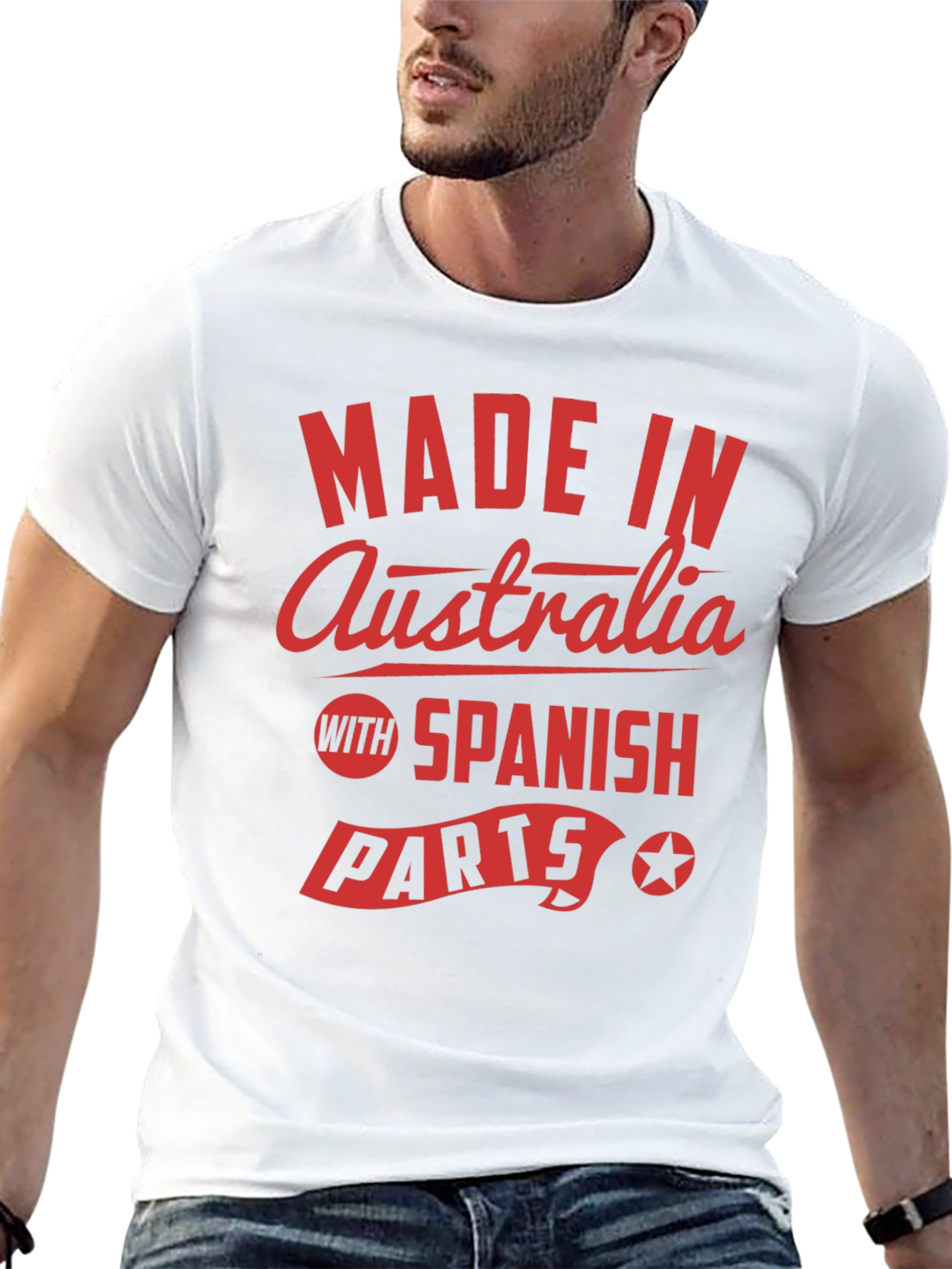 Made in Australia T-Shirt - With Spanish Parts