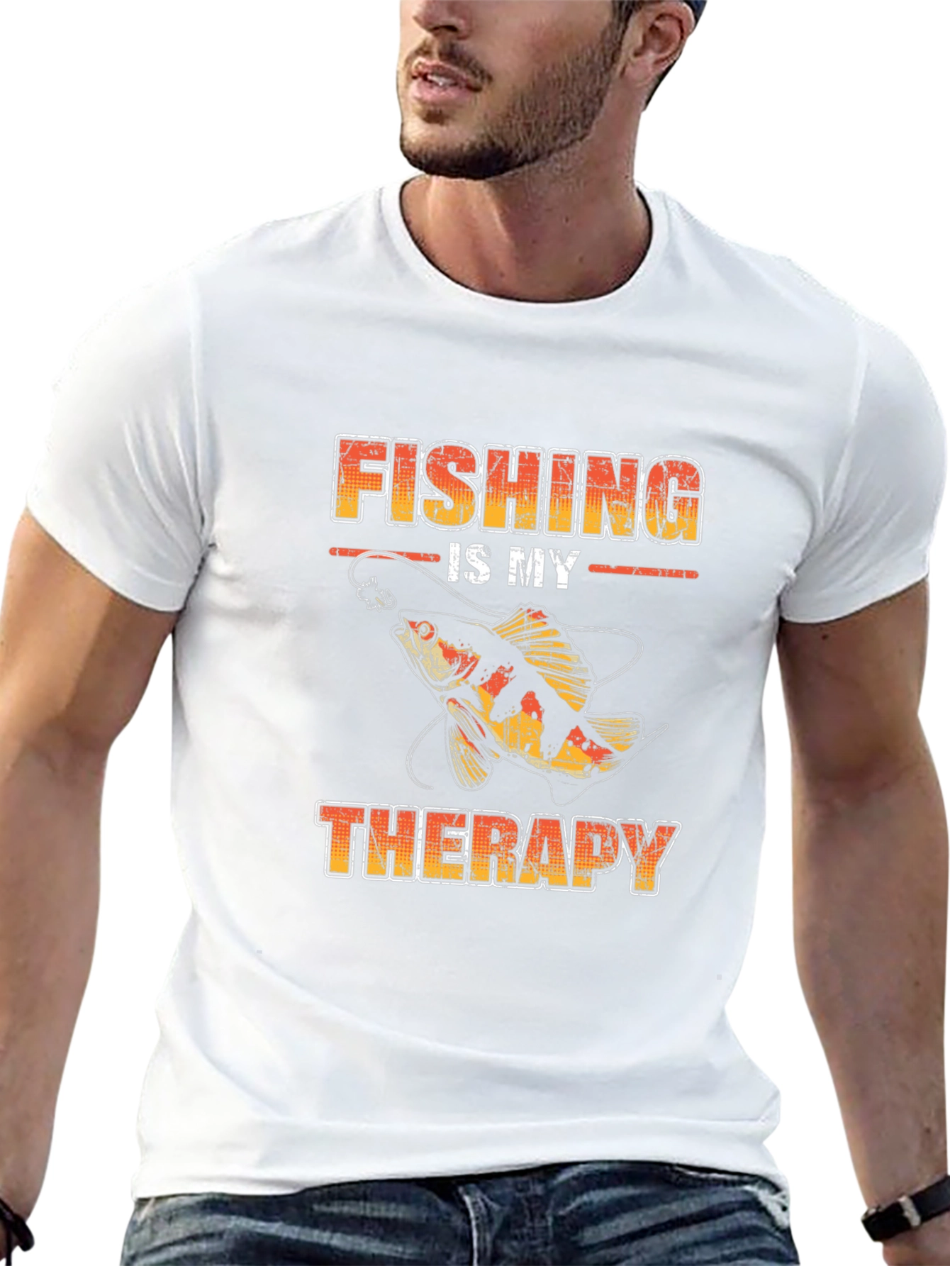 Fishing Is My Therapy T-Shirt