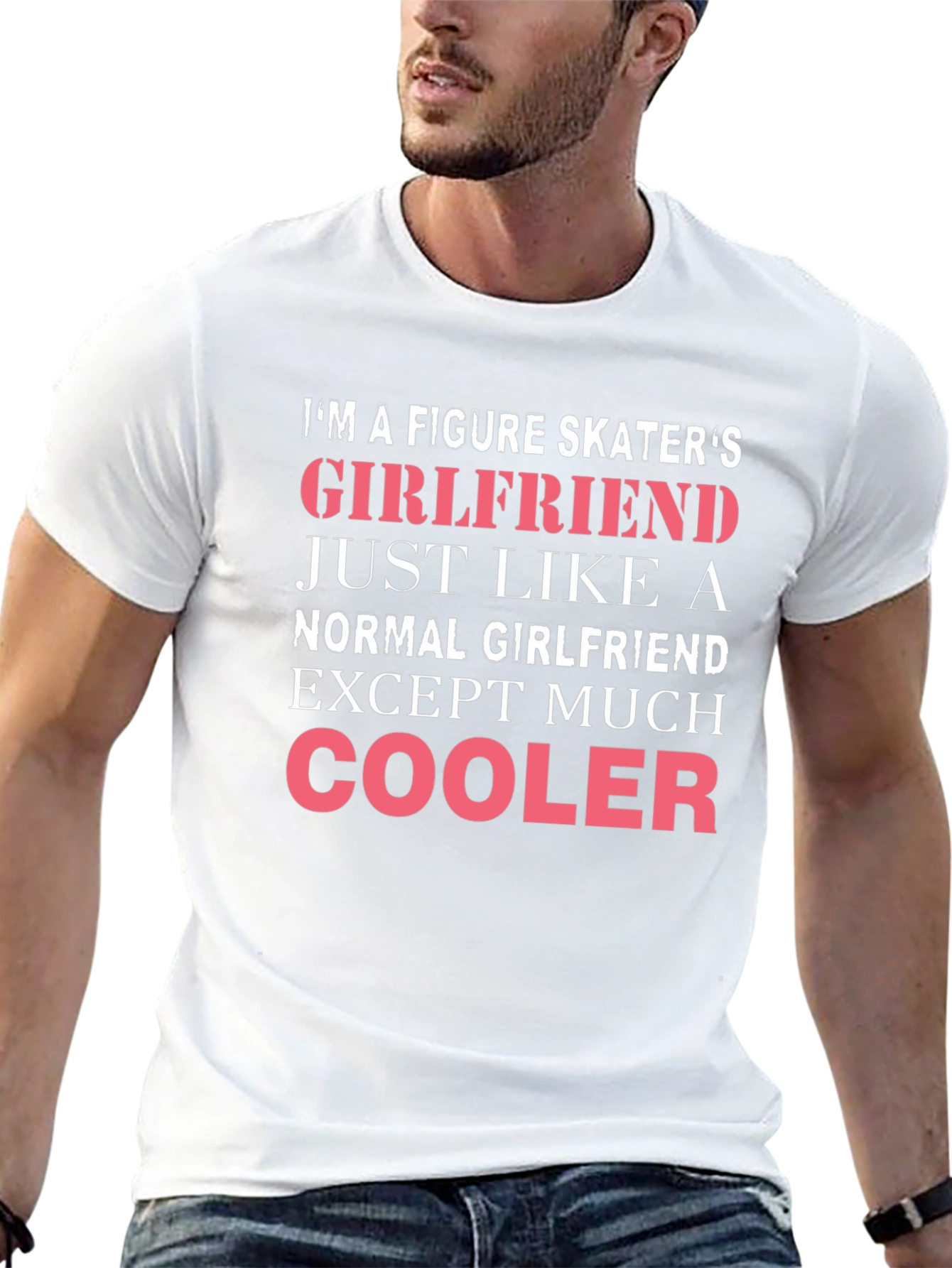 Figure Skaters Girlfriend Funny T-Shirt