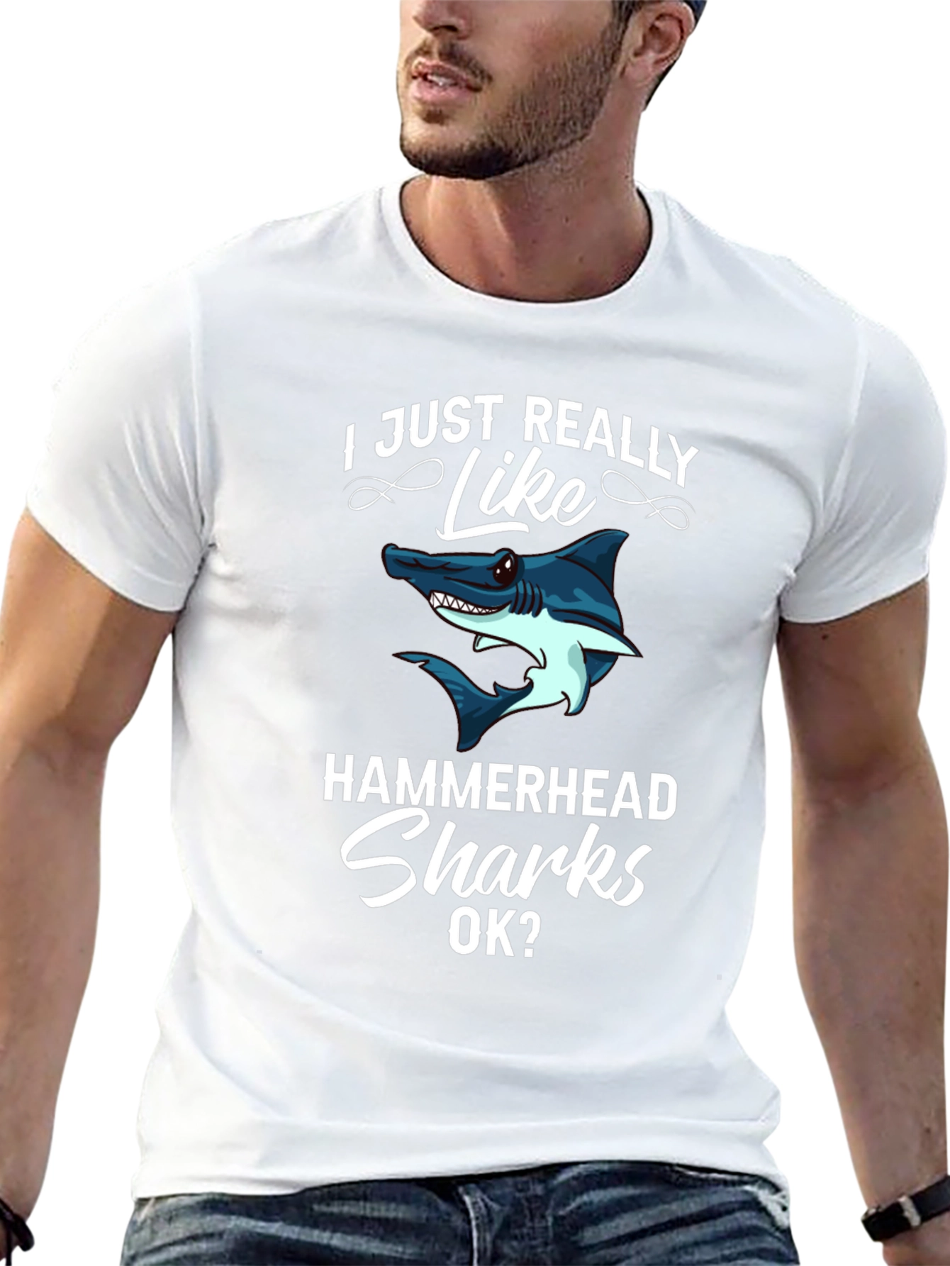 Hammerhead Sharks Graphic T-Shirt
