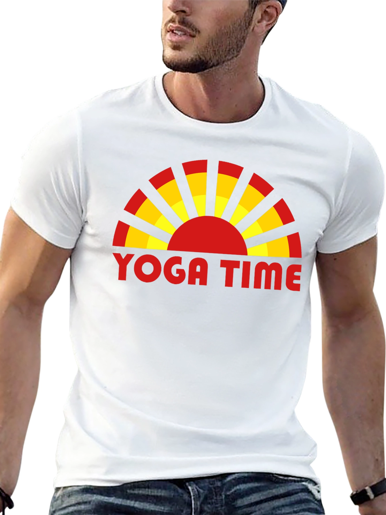 Yoga Time Graphic Tee - Zen Style