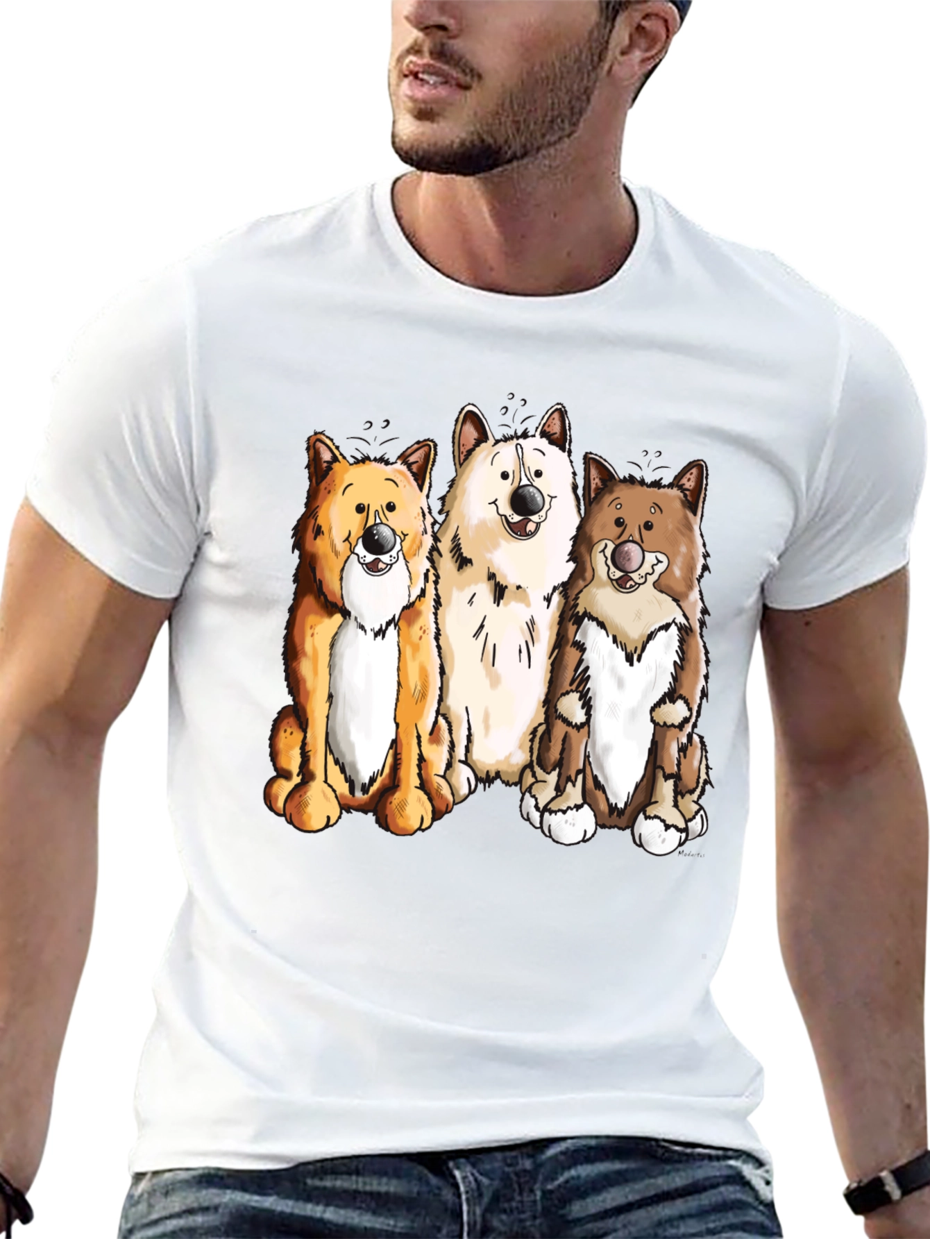 Cartoon Dog T-Shirt