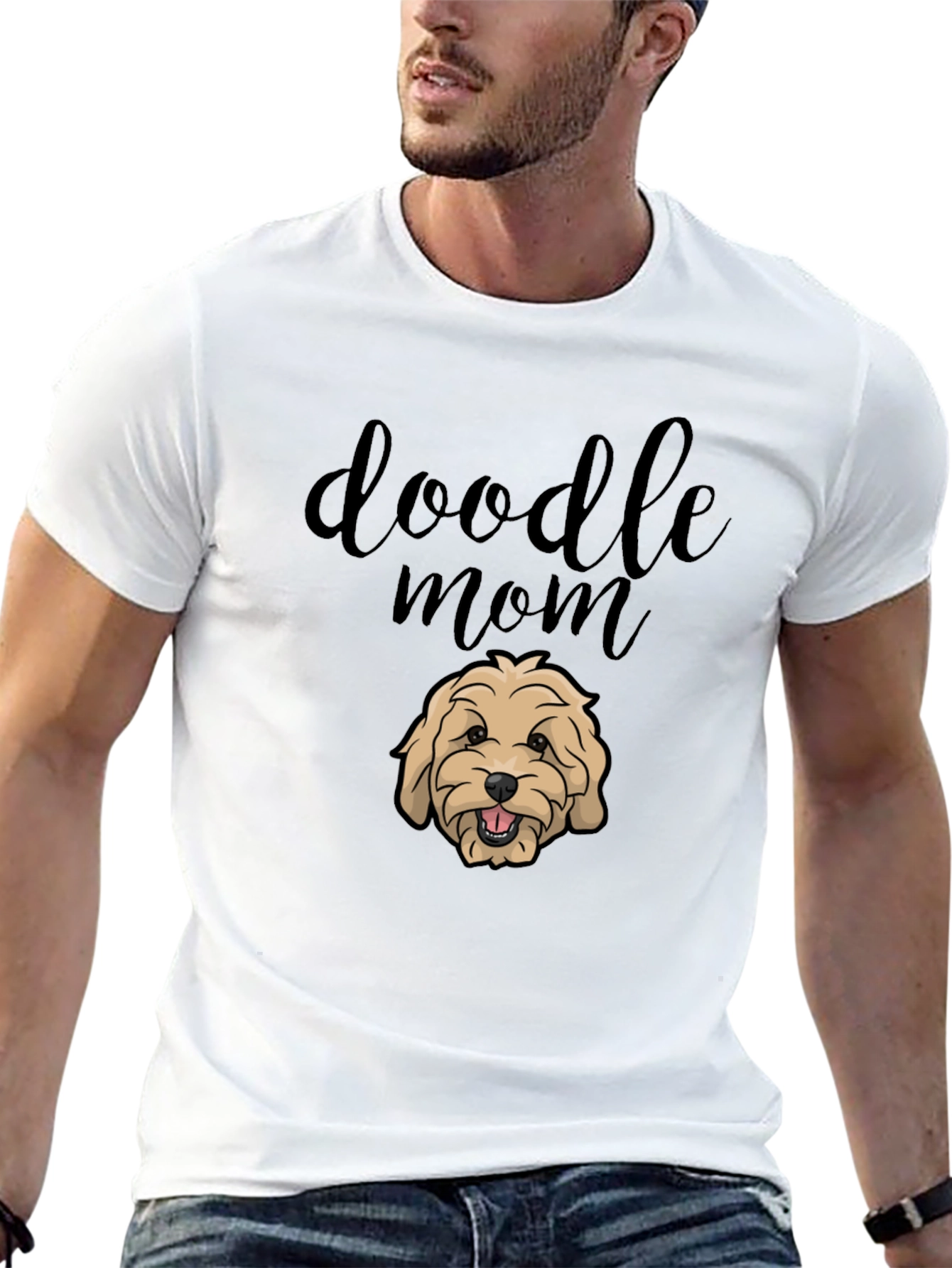 Doodle Mom T-Shirt - Cute Dog Lover Tee