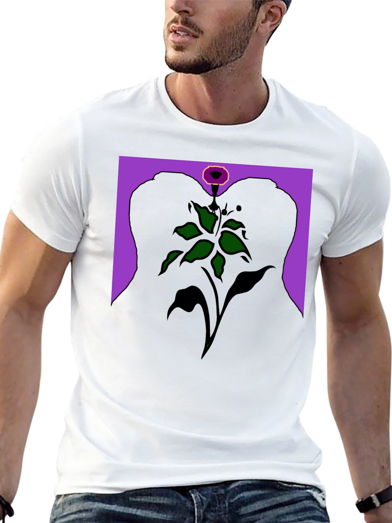 Abstract Graphic Tee - Unique Design