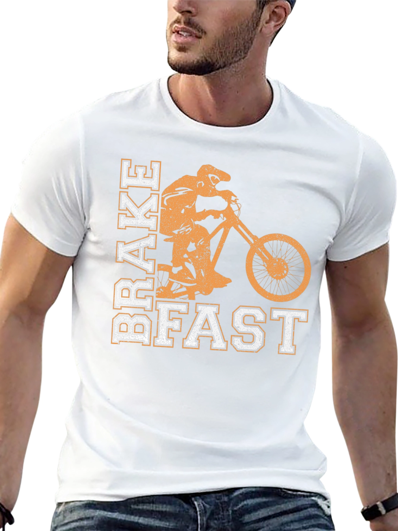 Brake Fast Mountain Biking T-Shirt