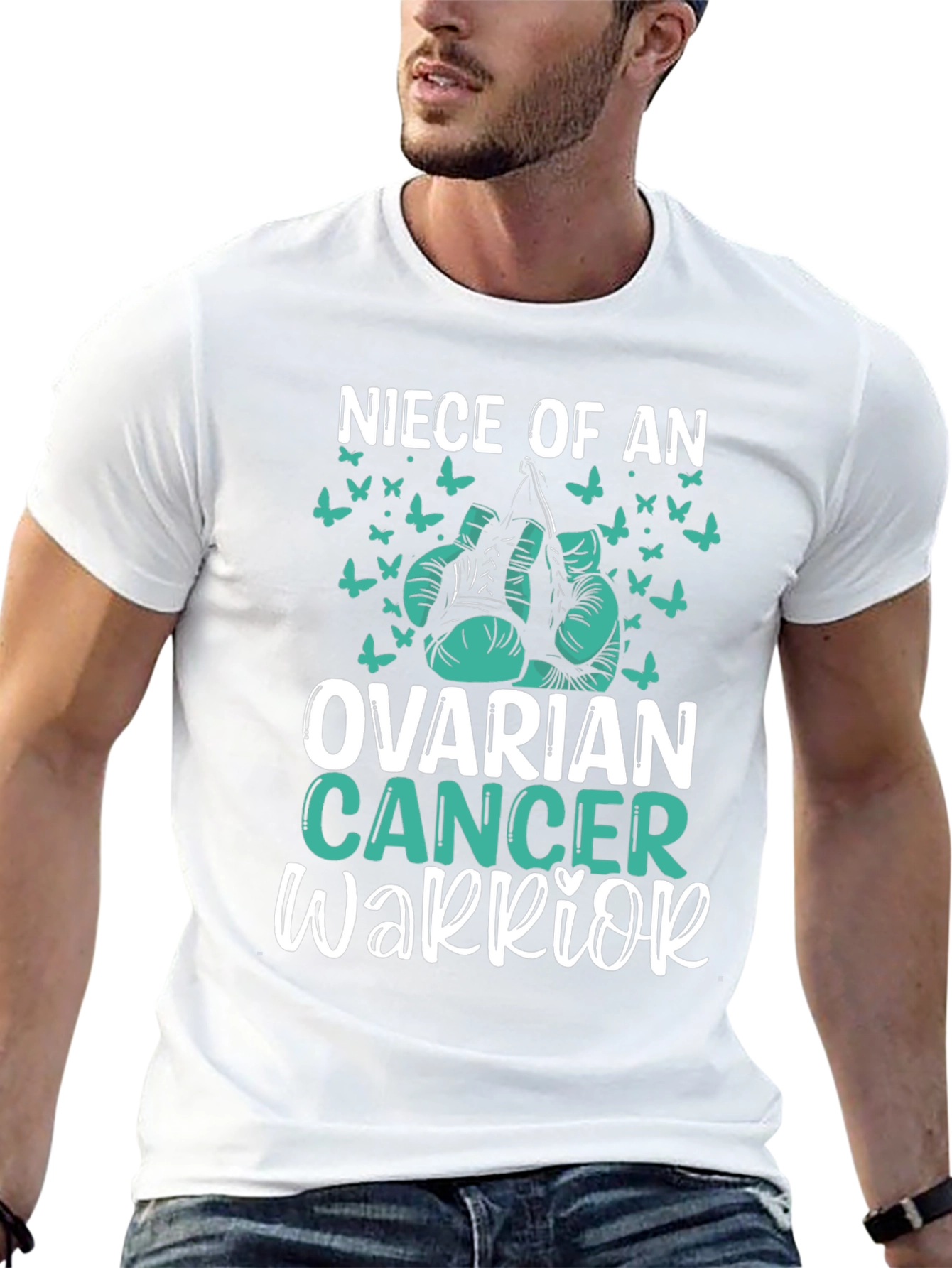 Niece of an Ovarian Cancer Warrior T-Shirt