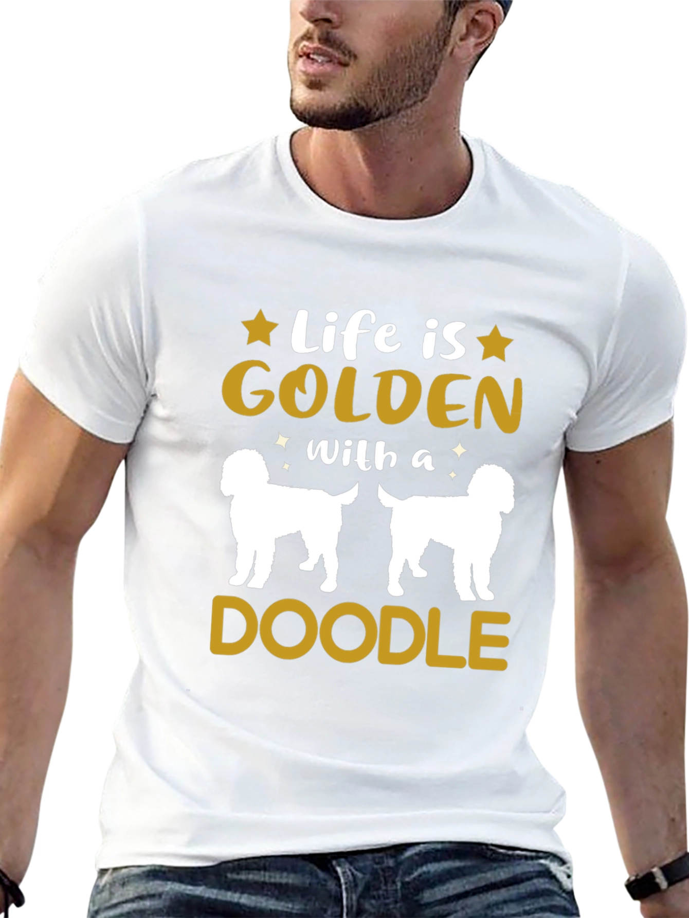 Life is Golden With a Doodle T-Shirt
