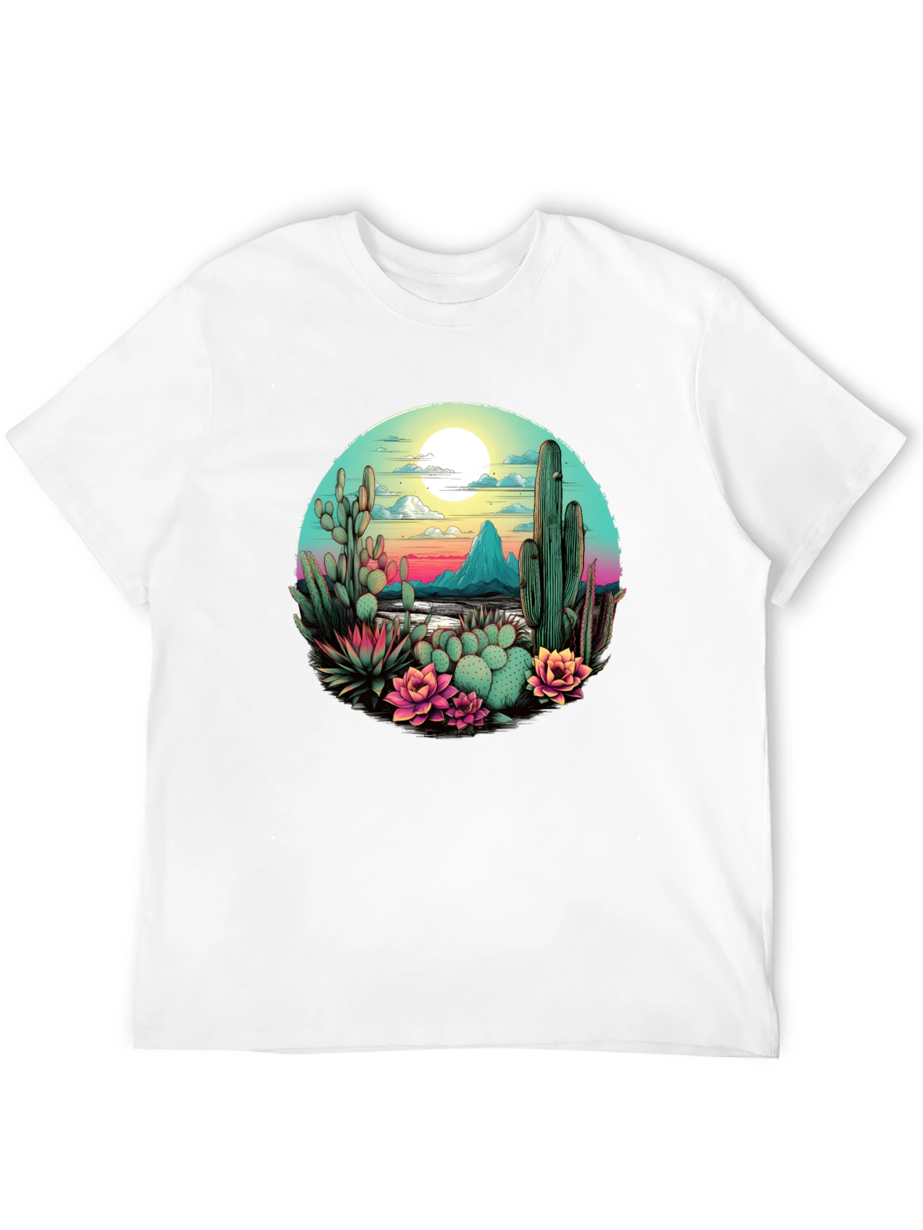Desert Landscape Graphic Tee