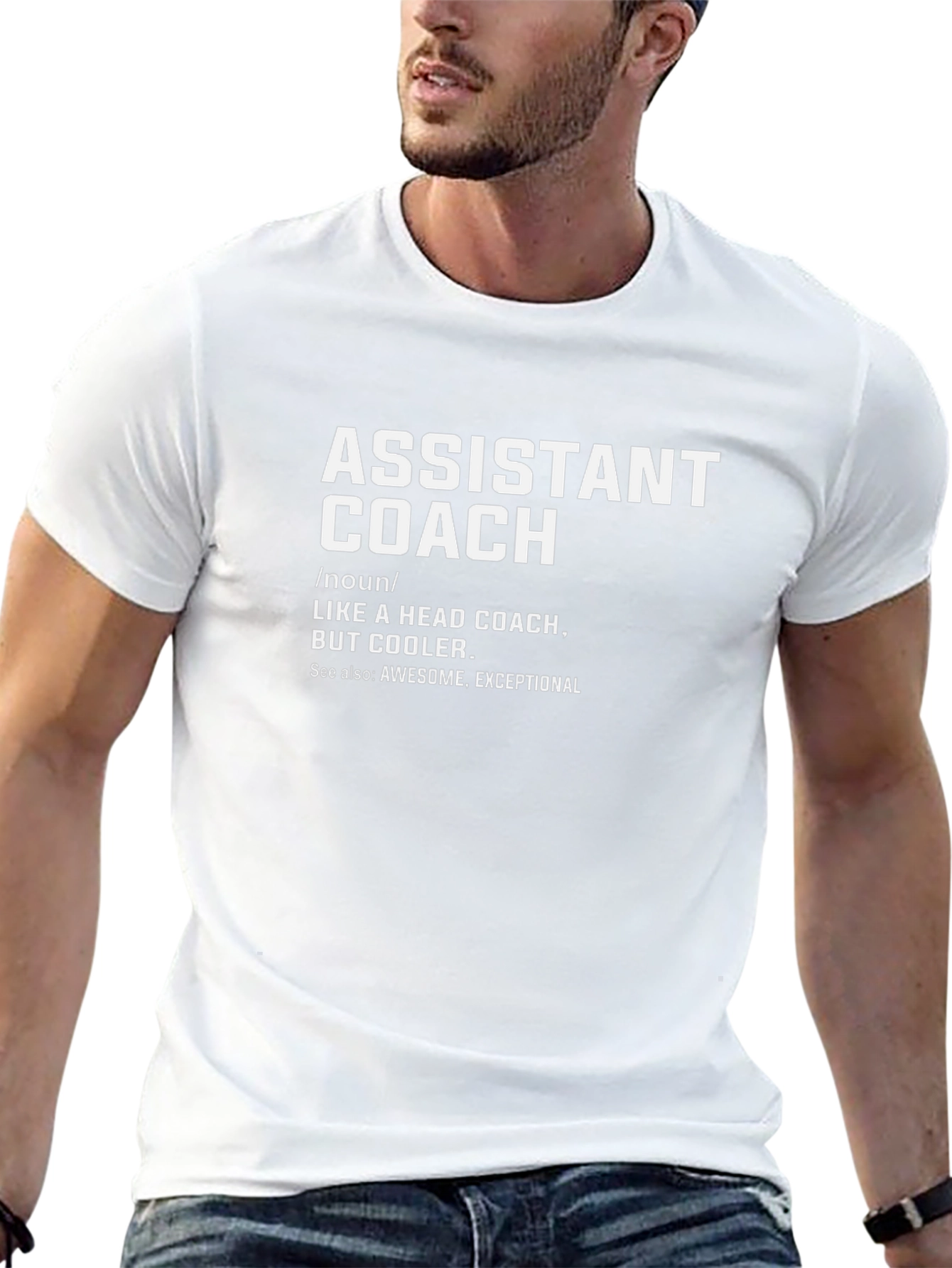 Assistant Coach Definition Black T-Shirt