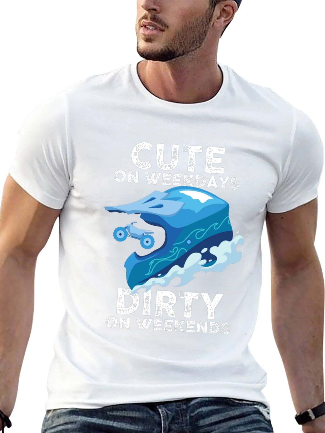 Cute on Weekdays Dirty on Weekends Graphic Tee