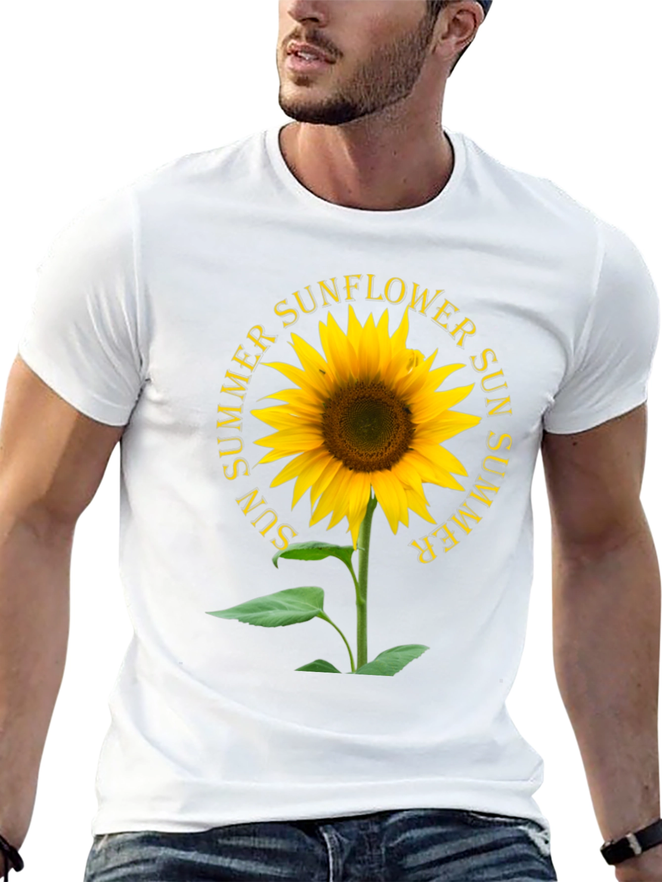 Sunflower Summer Sun Graphic Tee