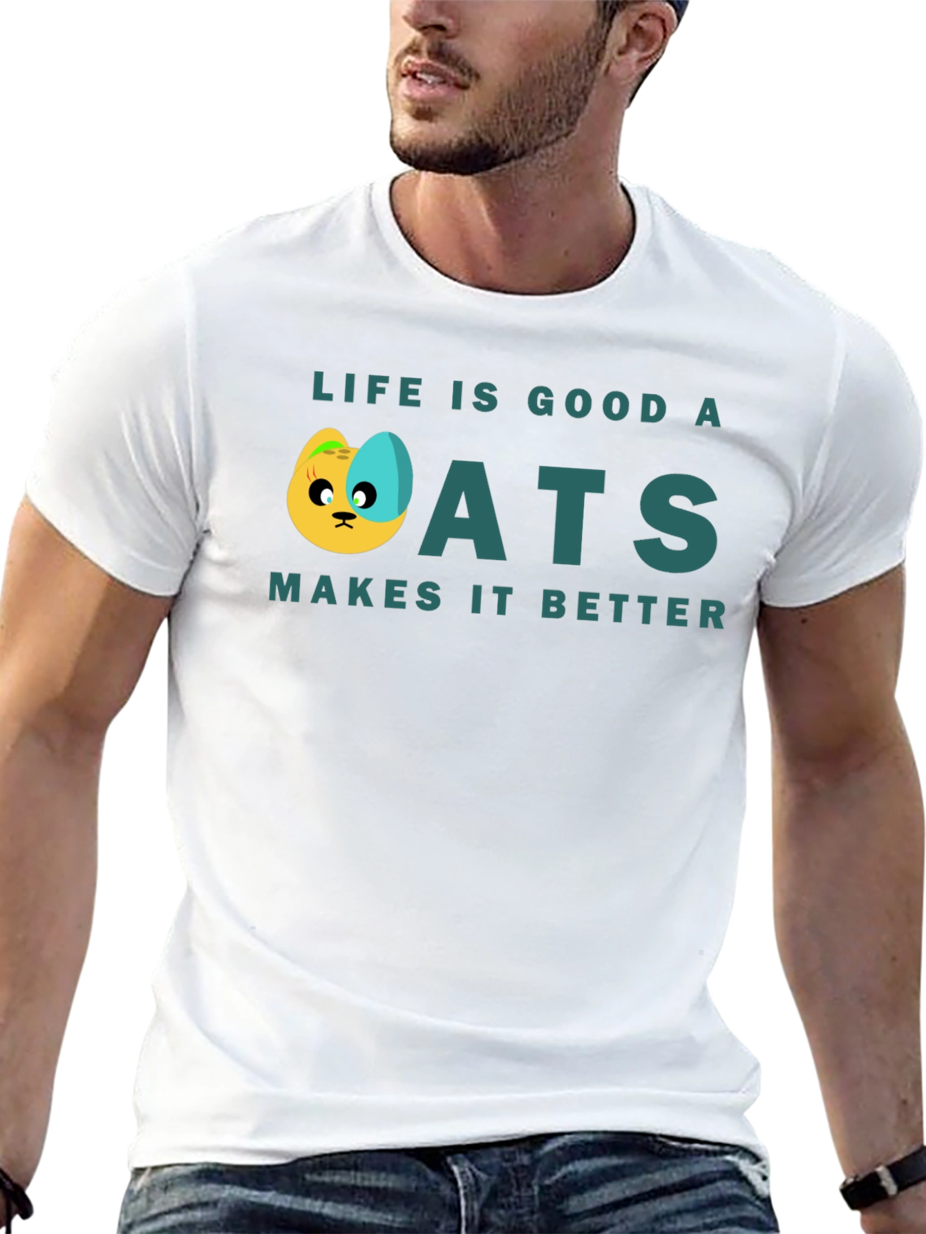 Life is Good with Cats T-Shirt