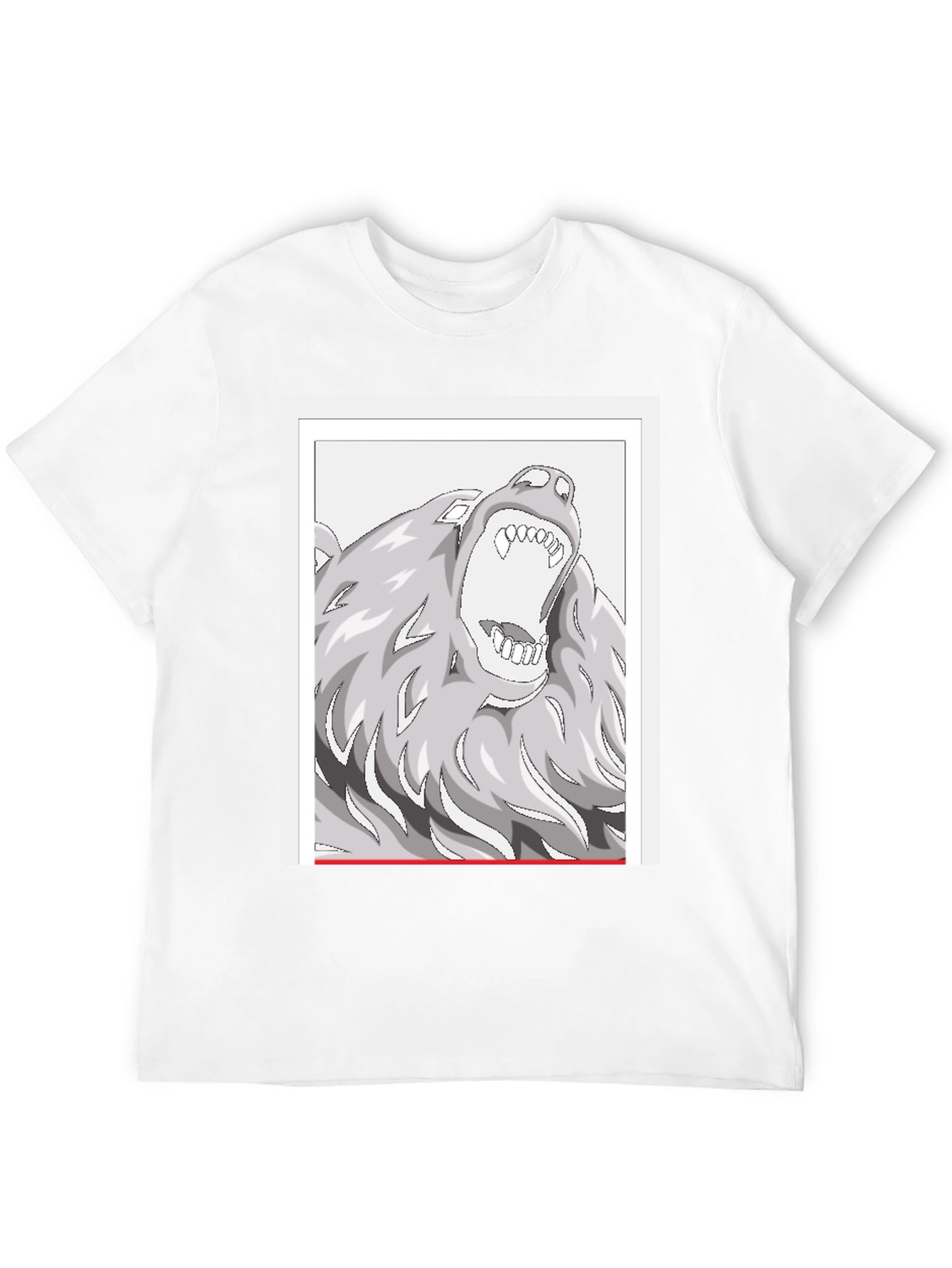 Wolf Graphic Tee - Black
