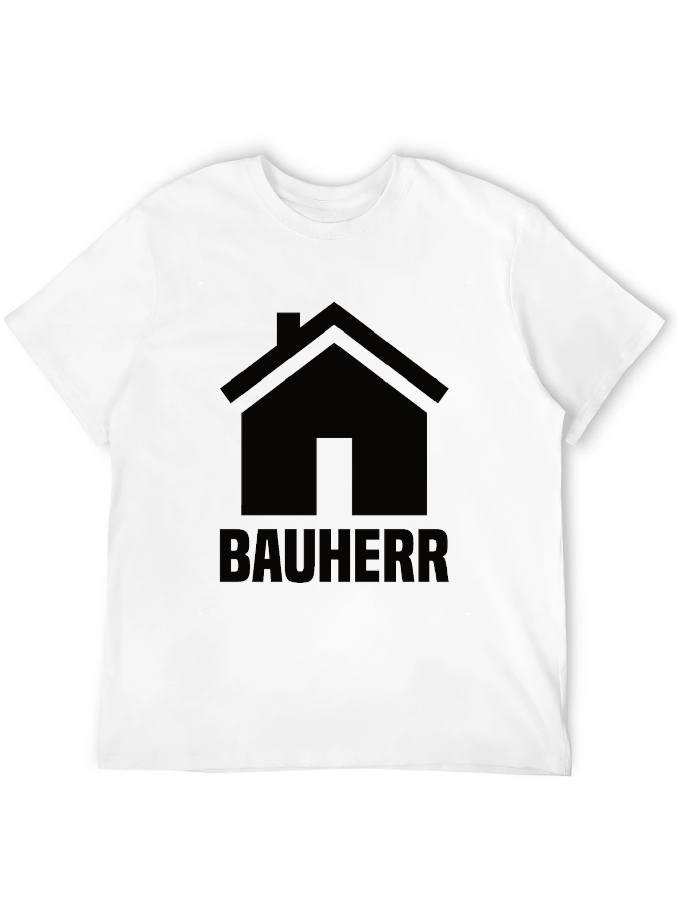 Bauherr Graphic Tee - Construction Theme Shirt