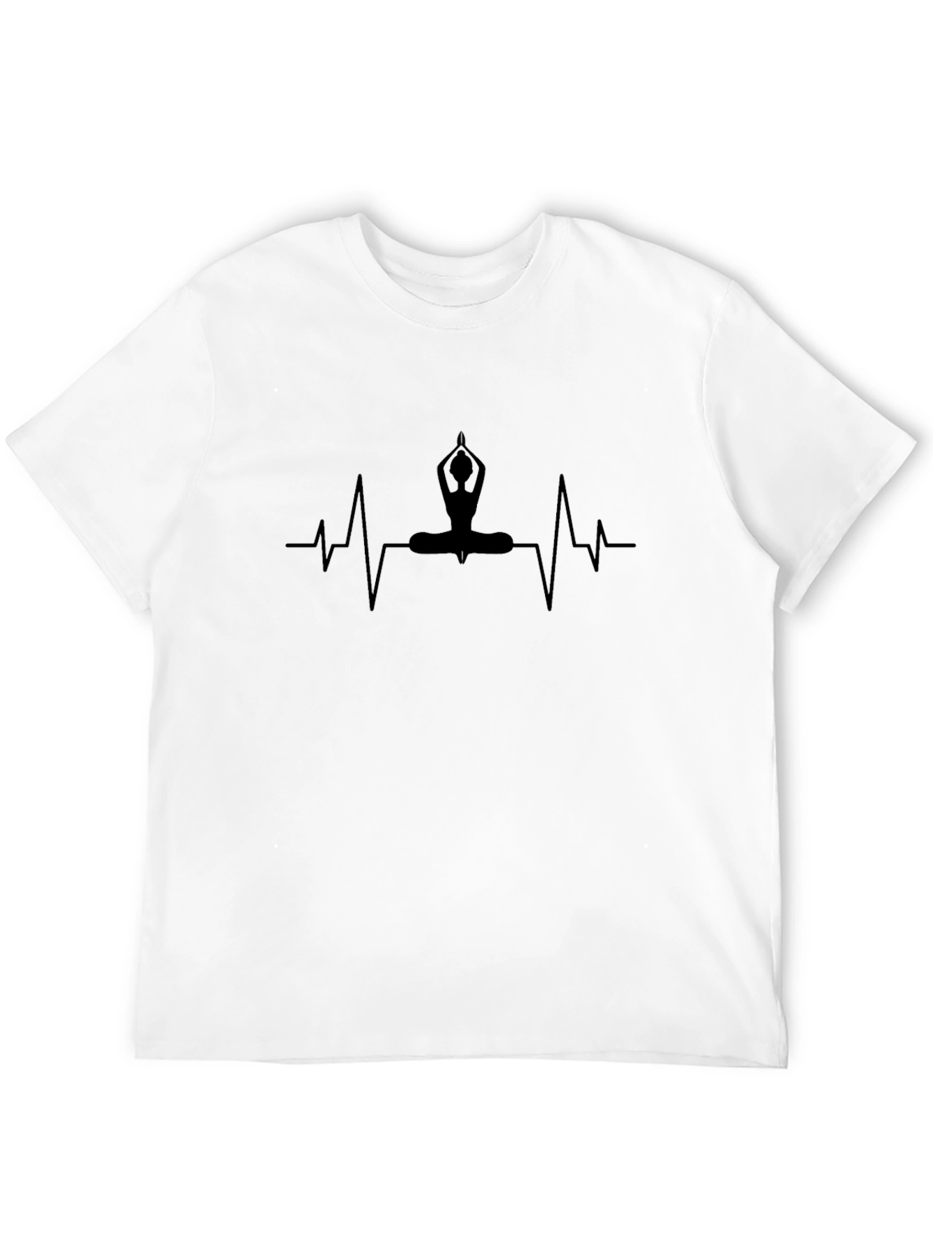 Yoga Heartbeat T-Shirt - Meditate in Style