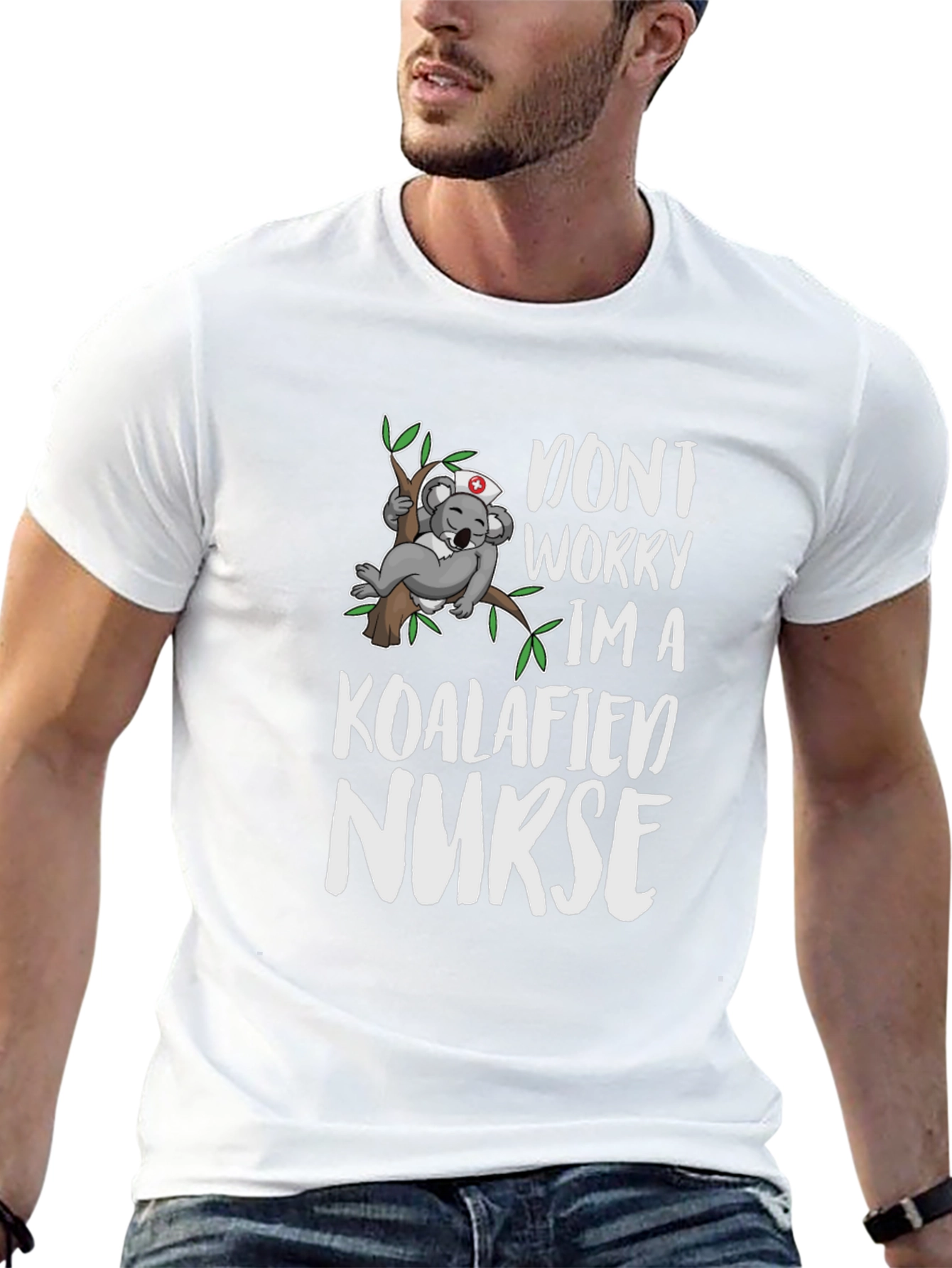 Koala Nurse Graphic T-Shirt