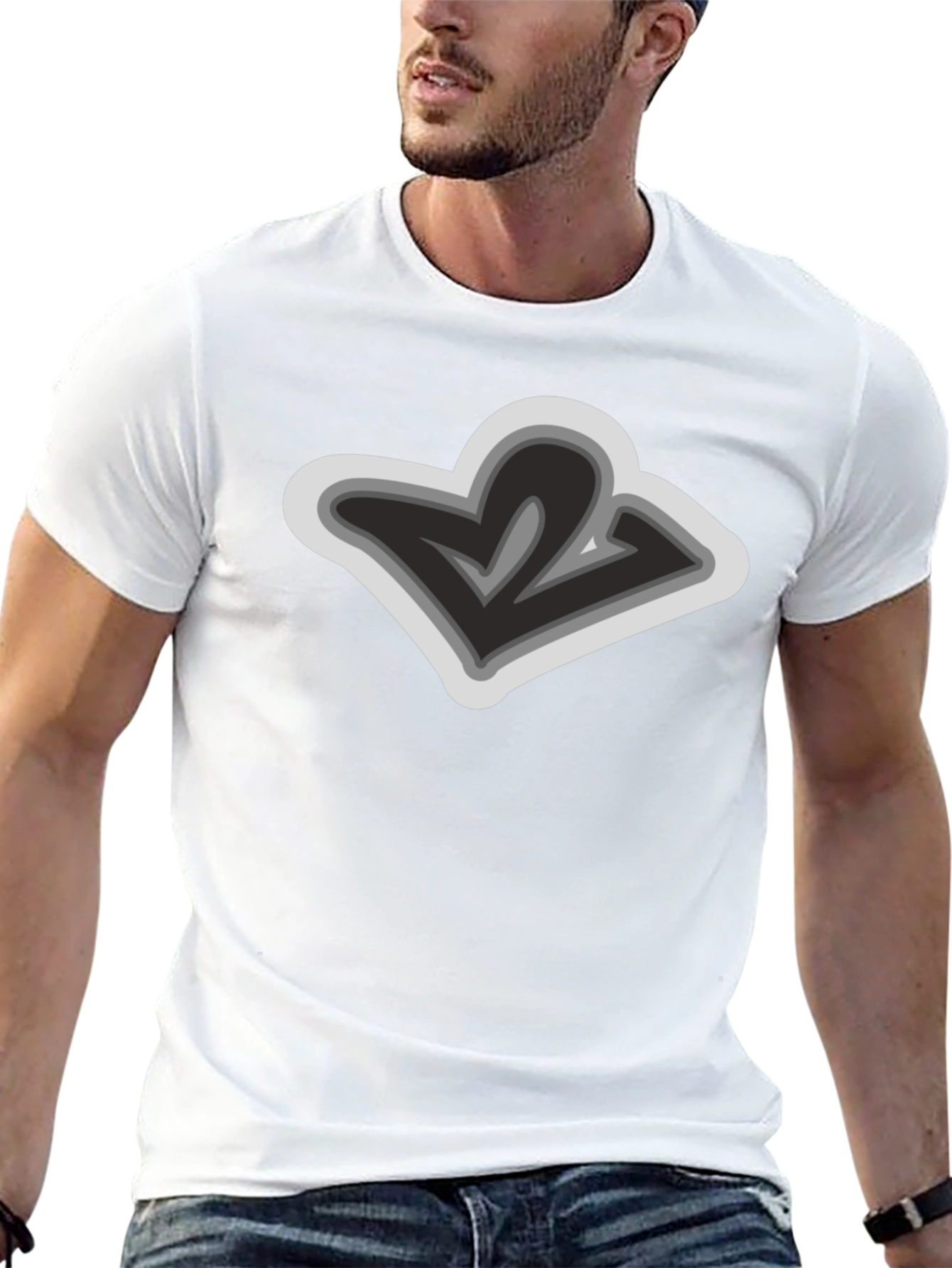 Modern Graphic T-Shirt - Abstract Design