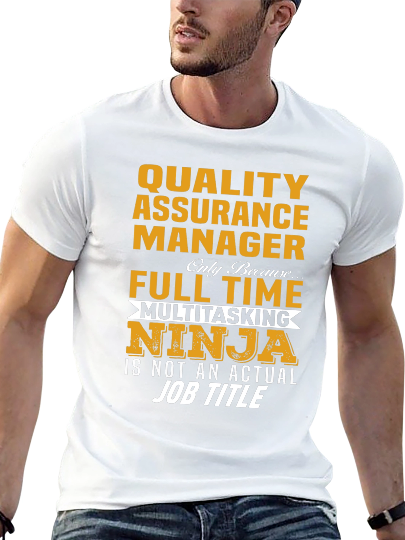 Quality Assurance Manager Multitasking Ninja T-Shirt