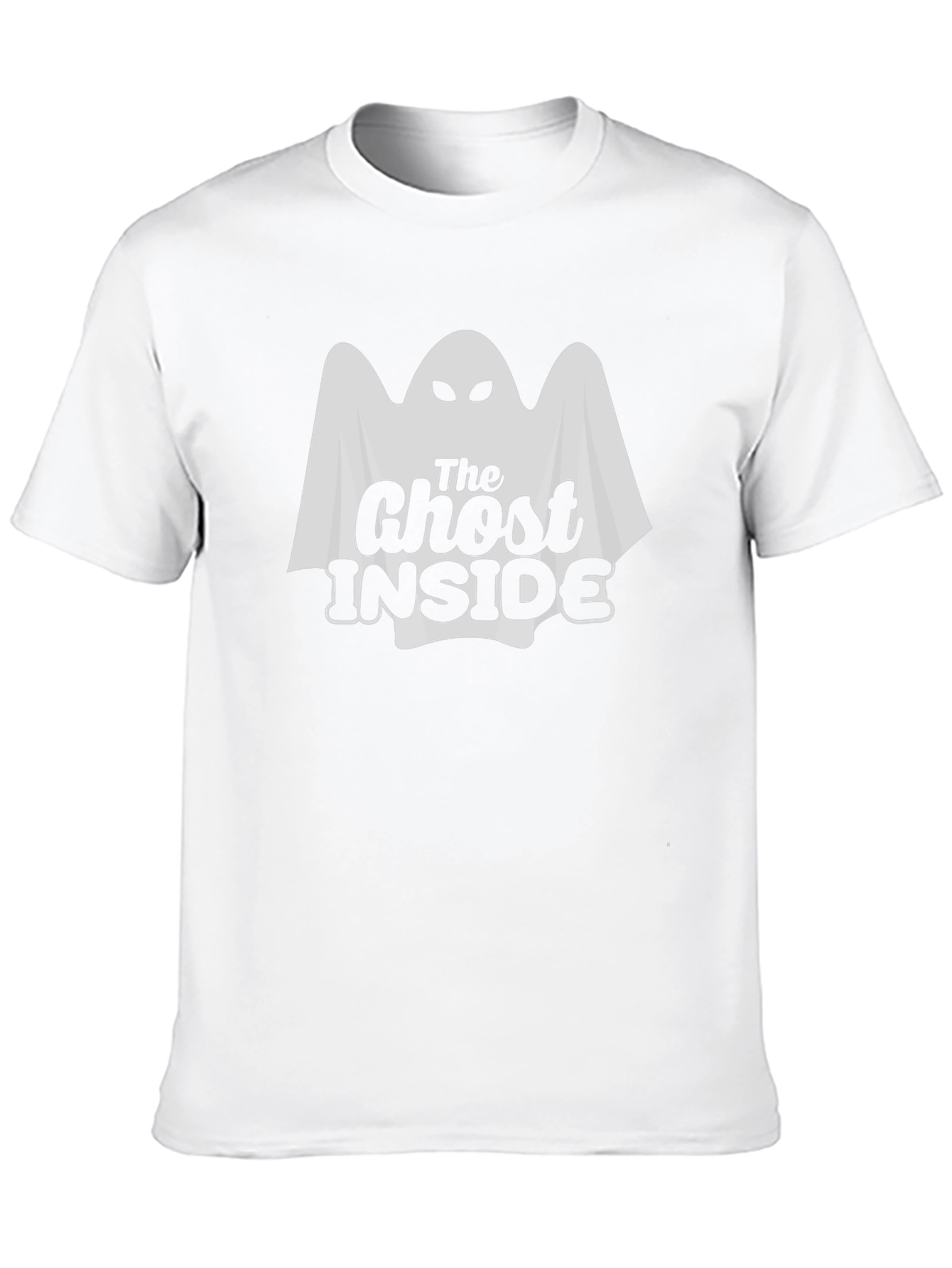 Ghost Inside Graphic T-Shirt - Halloween Apparel
