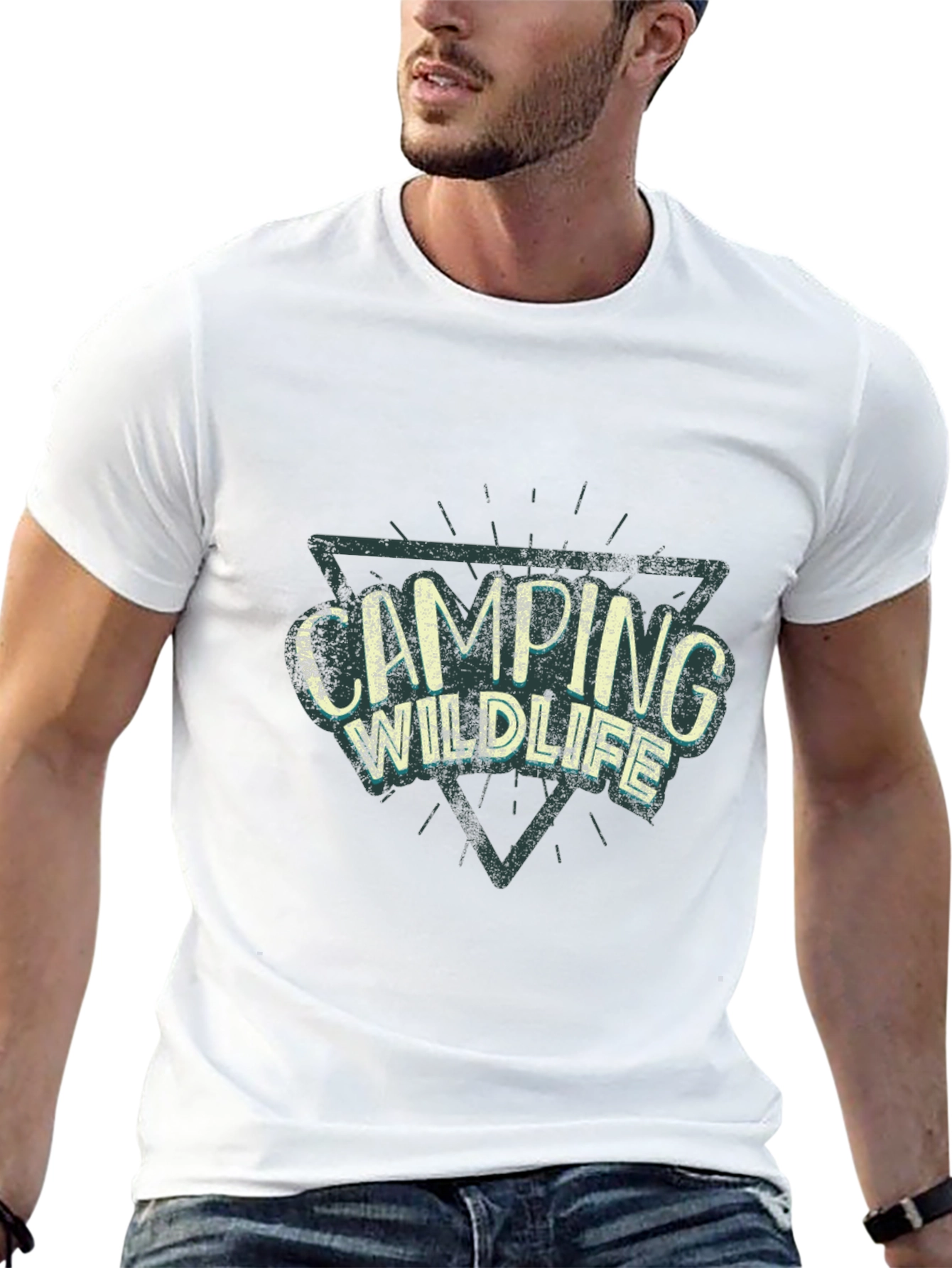 Camping Wildlife Graphic Tee - Adventure Ready