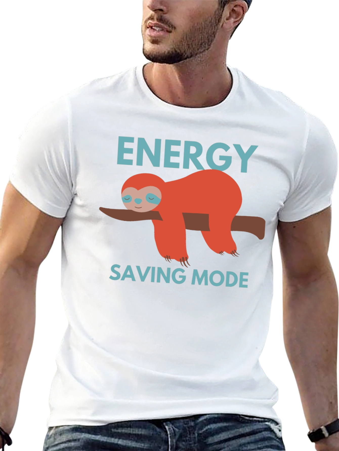 Energy Saving Mode Sloth T-Shirt