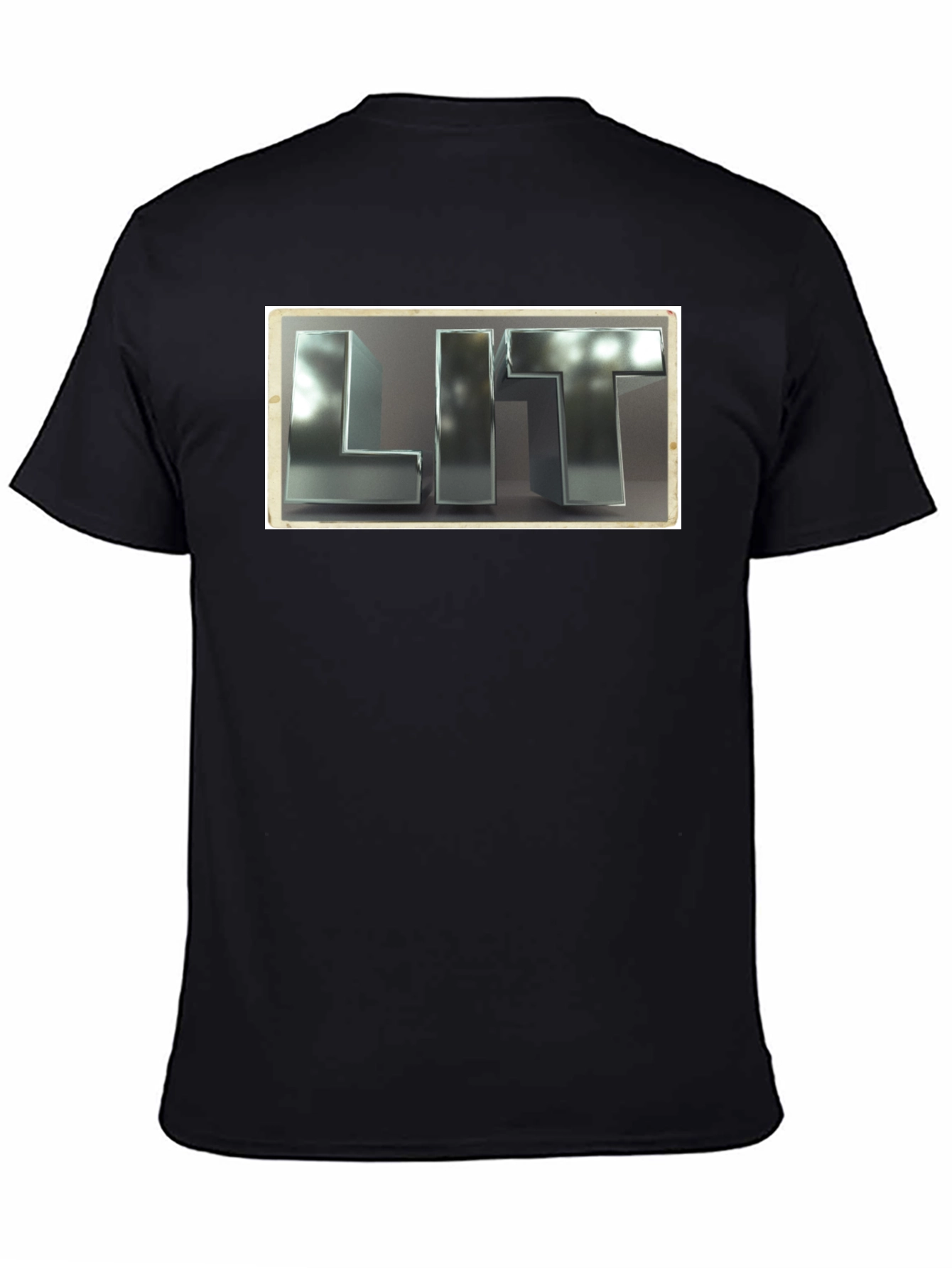 LIT Graphic Tee - Black