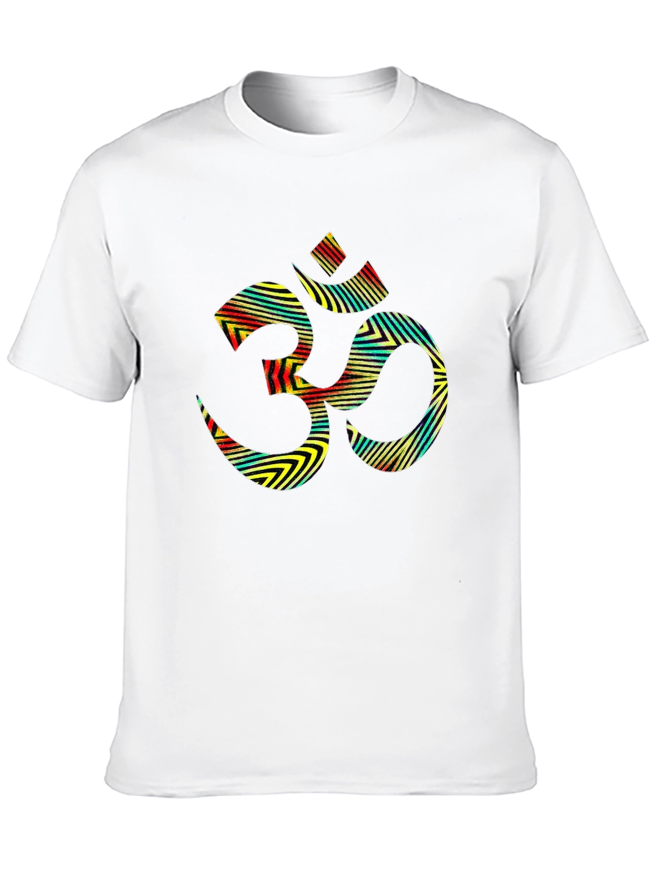 Om Symbol Graphic Tee - Stylish Black T-Shirt