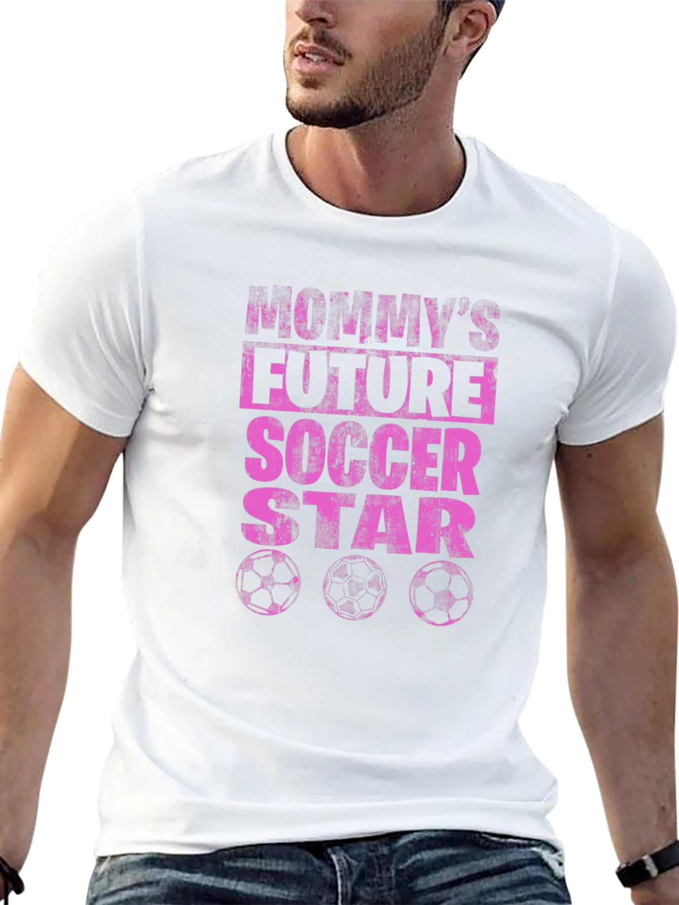Mommys Future Soccer Star Graphic Tee