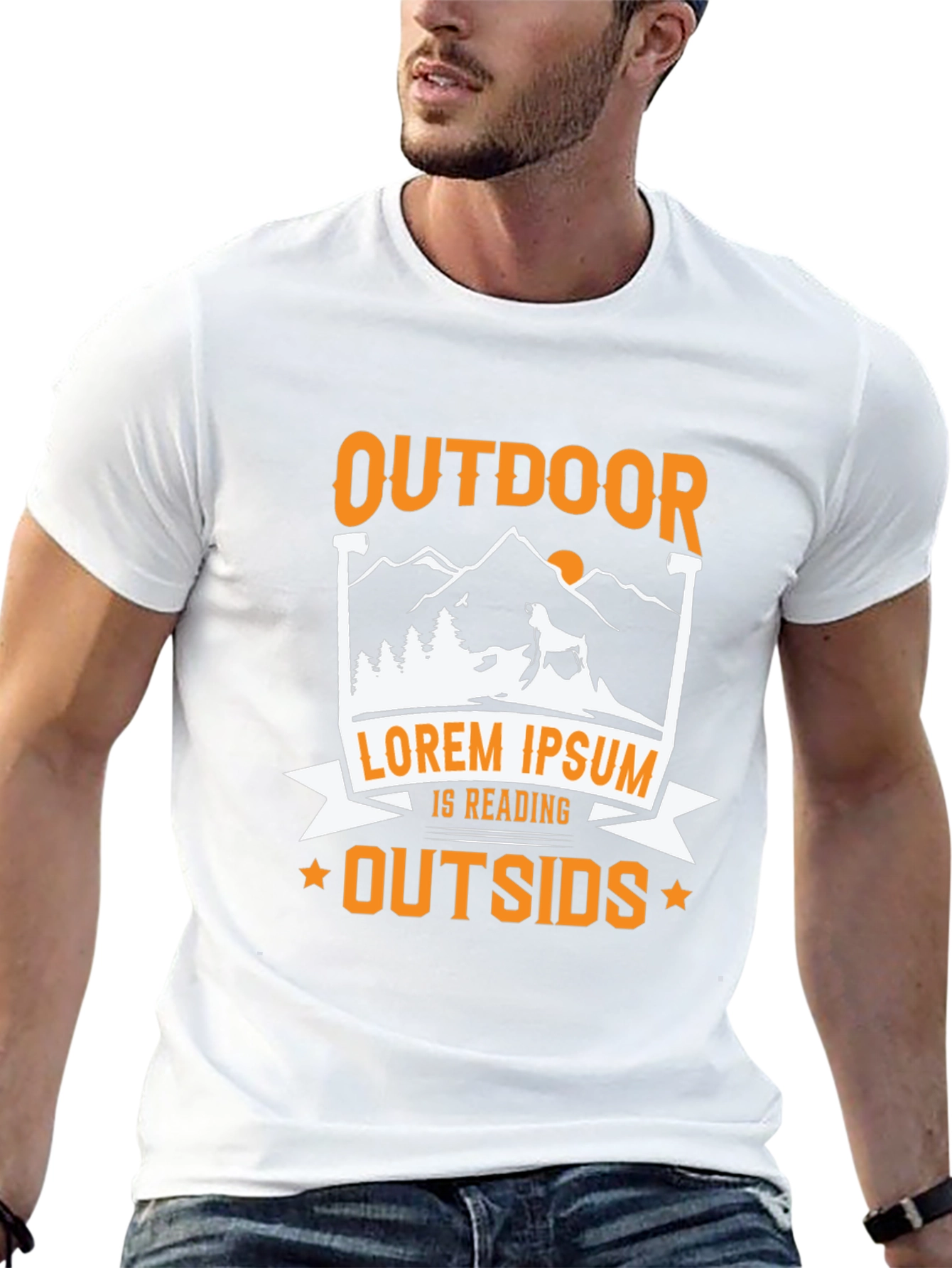 Outdoor Reading Graphic Tee