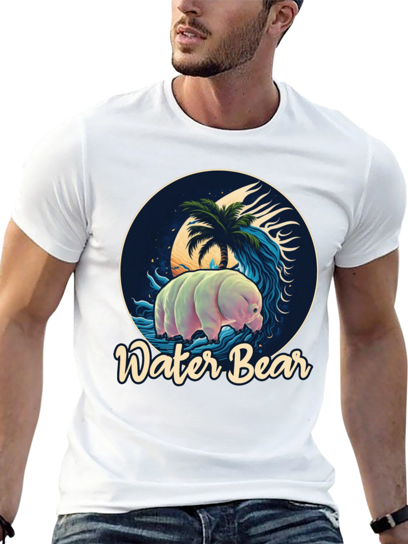 Water Bear Graphic Tee - Durable and Stylish