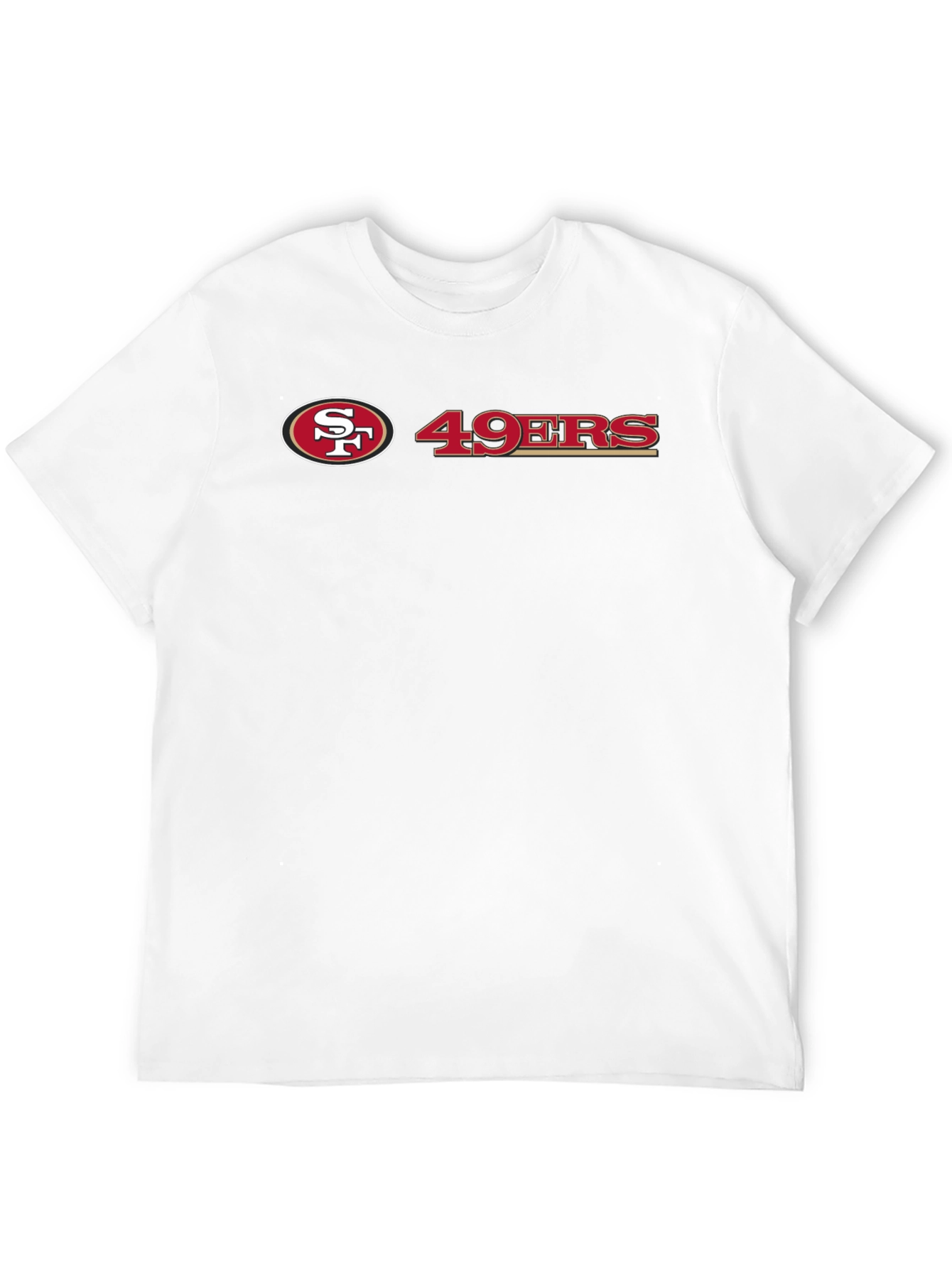49ers T-Shirt - Black Cotton Blend