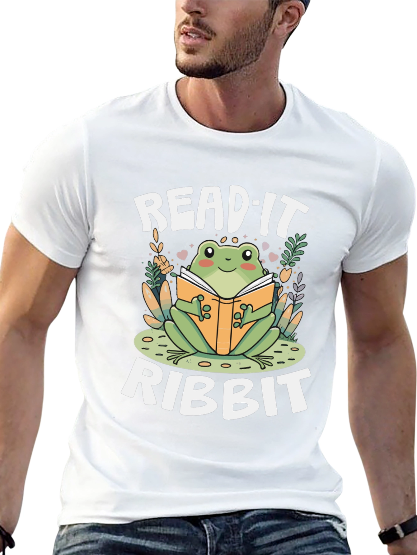 Read It Ribbit Frog T-Shirt