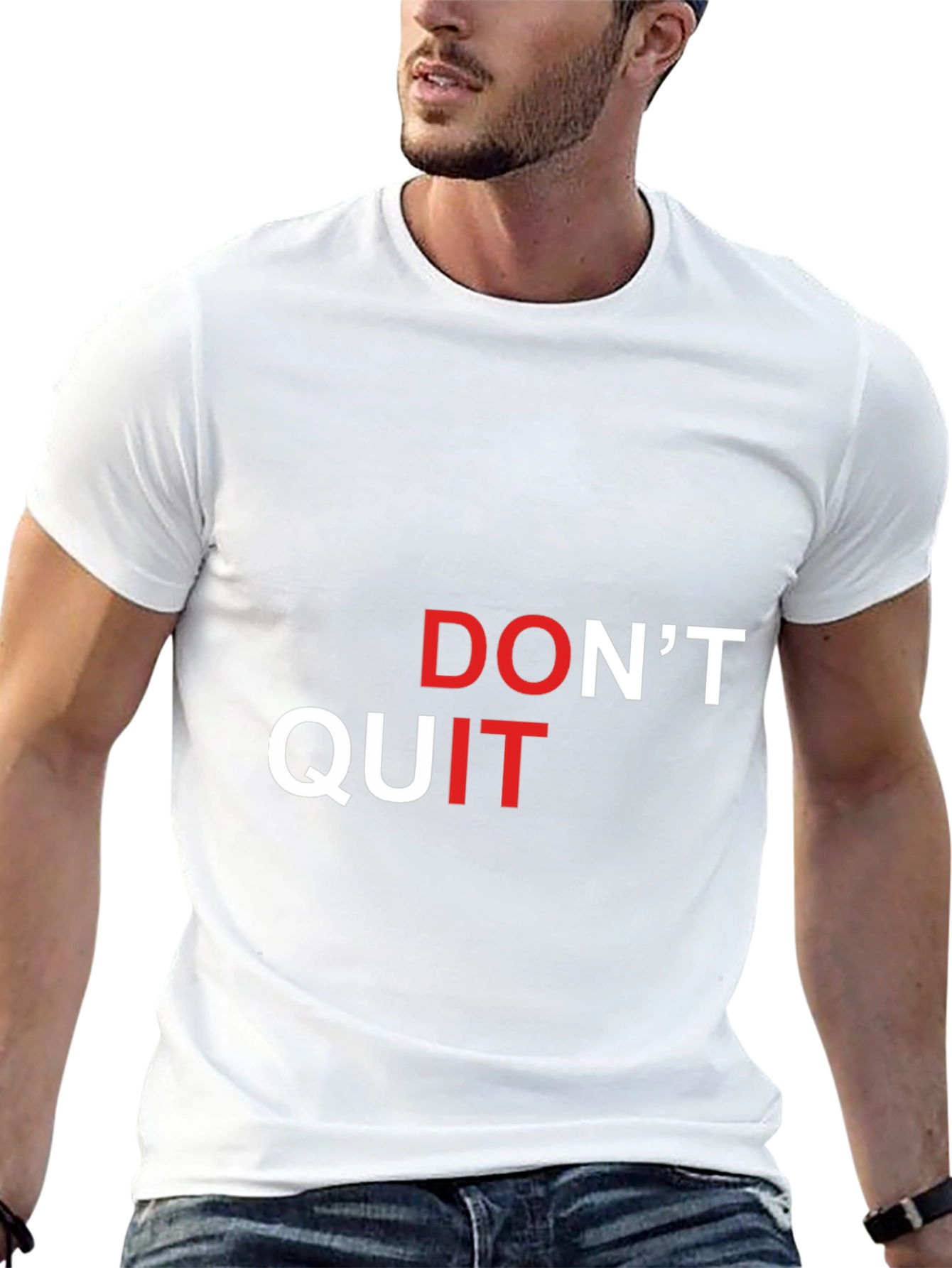 Motivational Dont Quit Graphic T-Shirt