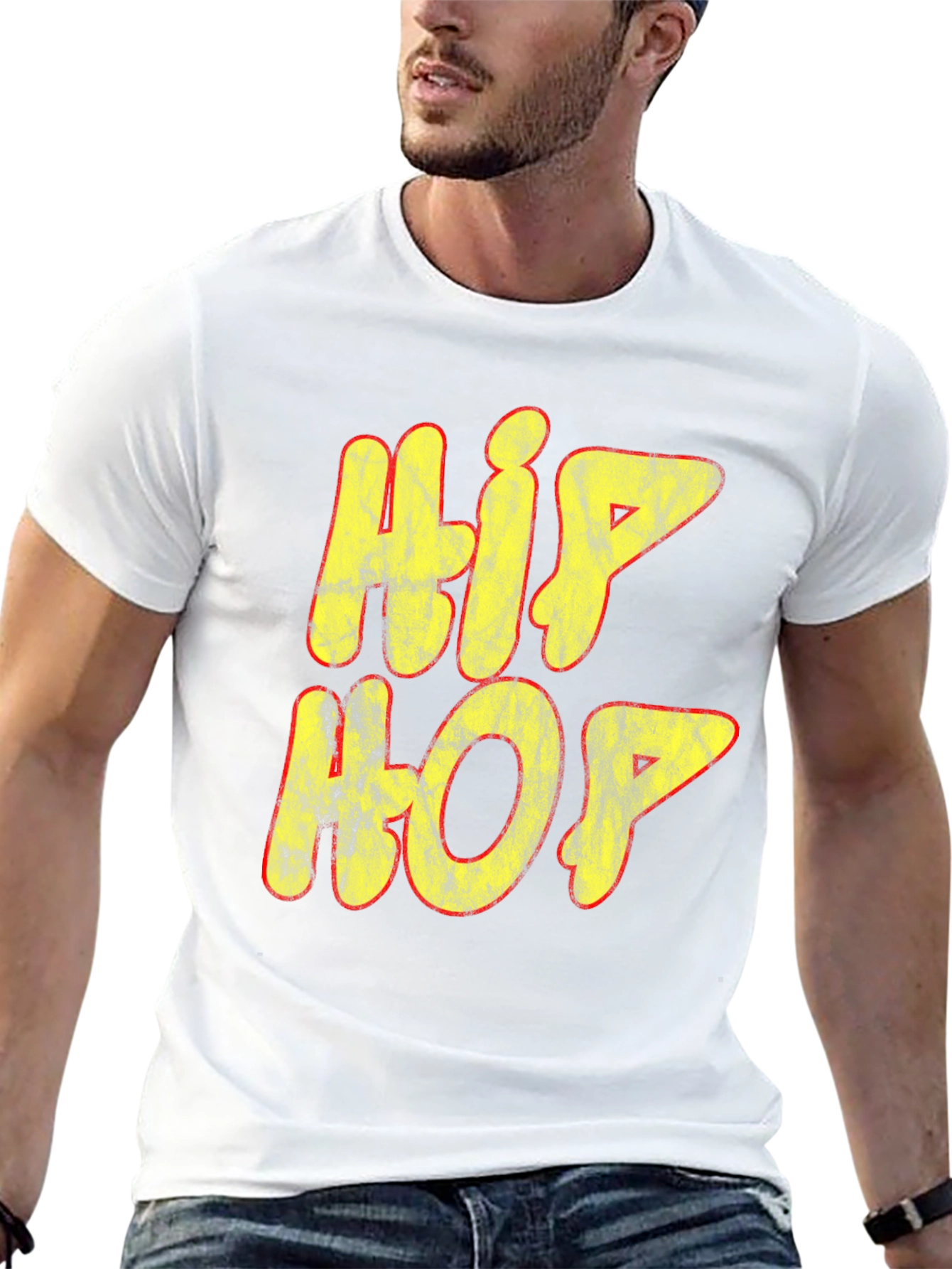Retro Hip Hop Graphic T-Shirt