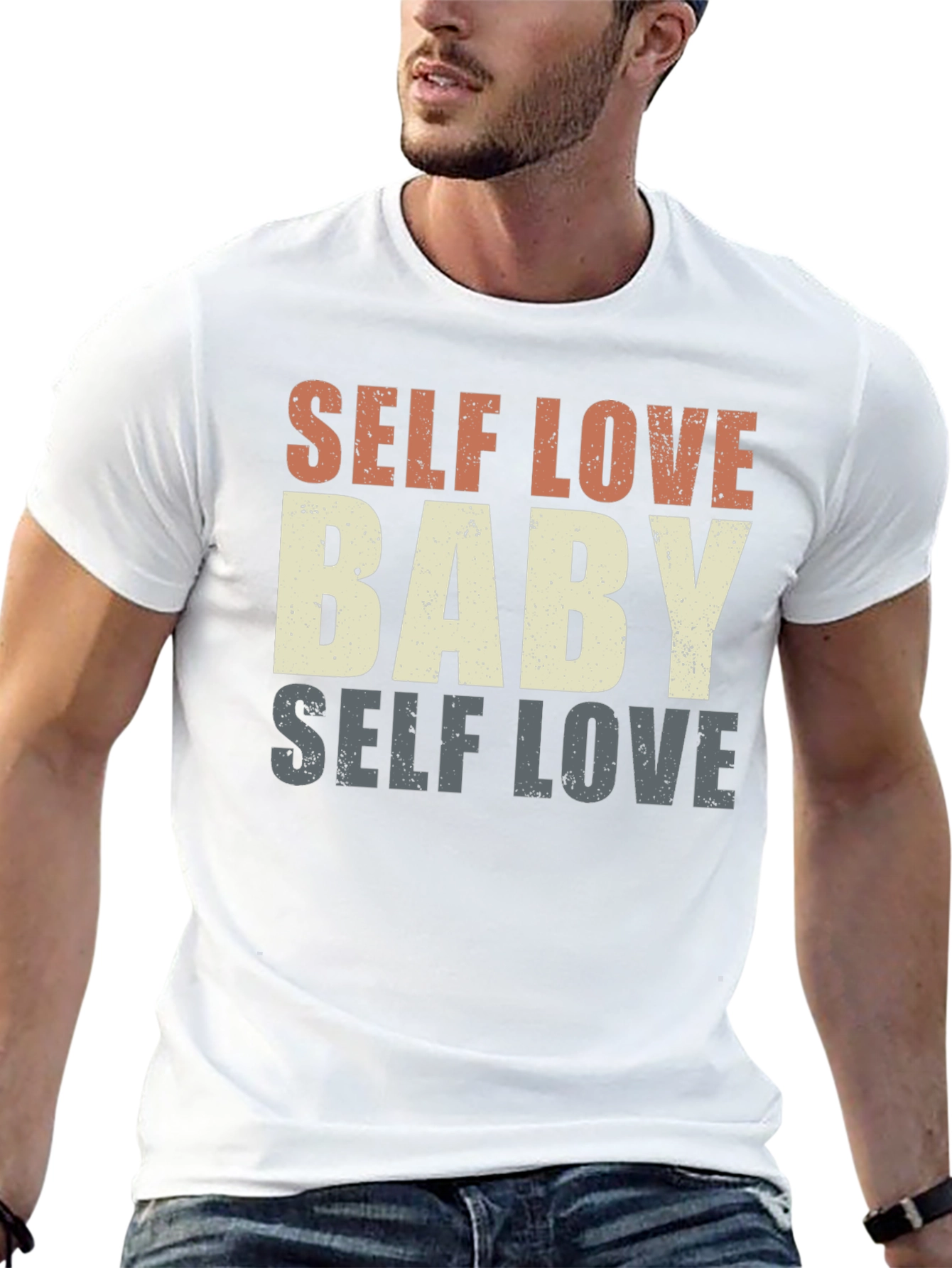 Self Love Baby Retro T-Shirt