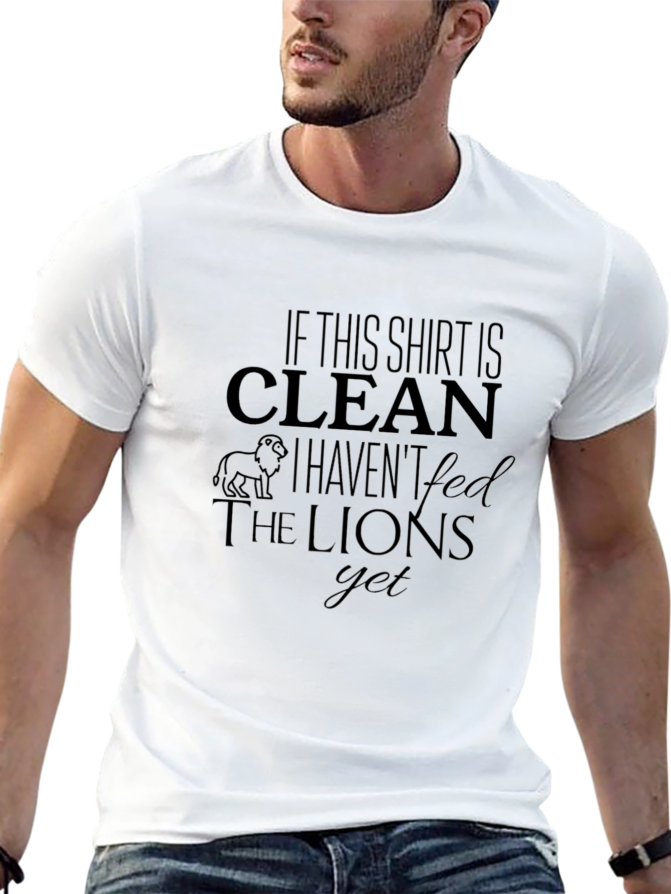 Clean Shirt Lions Graphic Tee