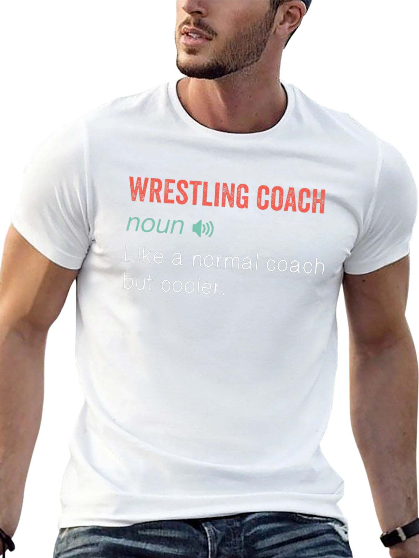 Wrestling Coach Definition T-Shirt