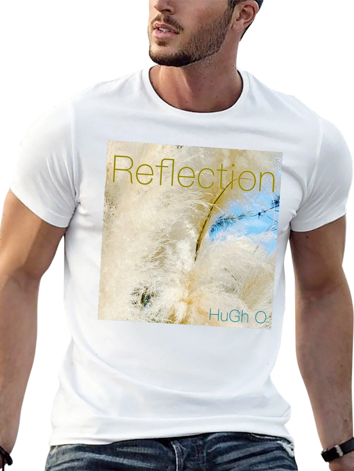 Reflection Graphic Tee - Modern Casual Comfort