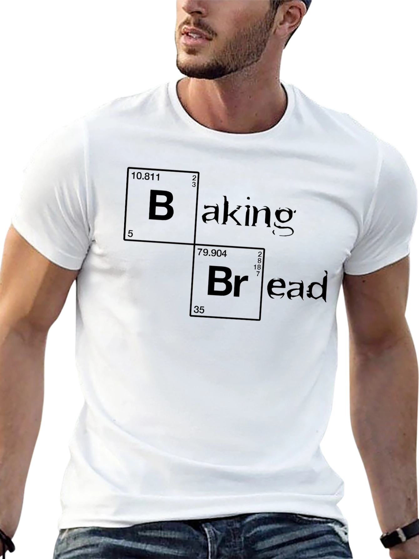 Baking Bread Periodic Table Funny T-Shirt