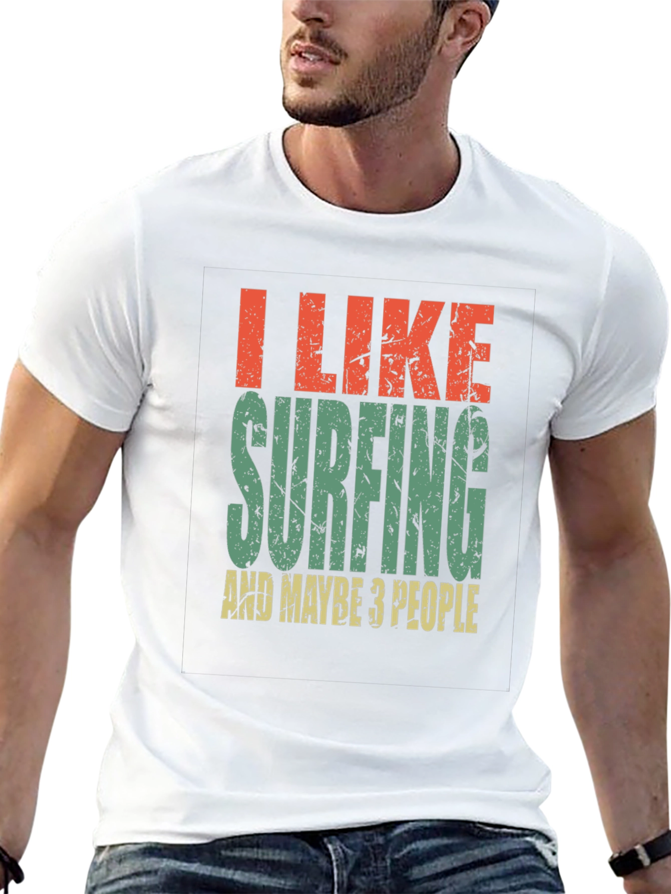 I Like Surfing T-Shirt - Funny Surfer Tee