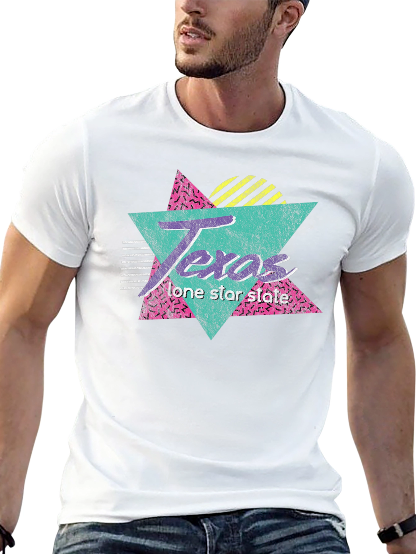 Texas Lone Star State Retro T-Shirt
