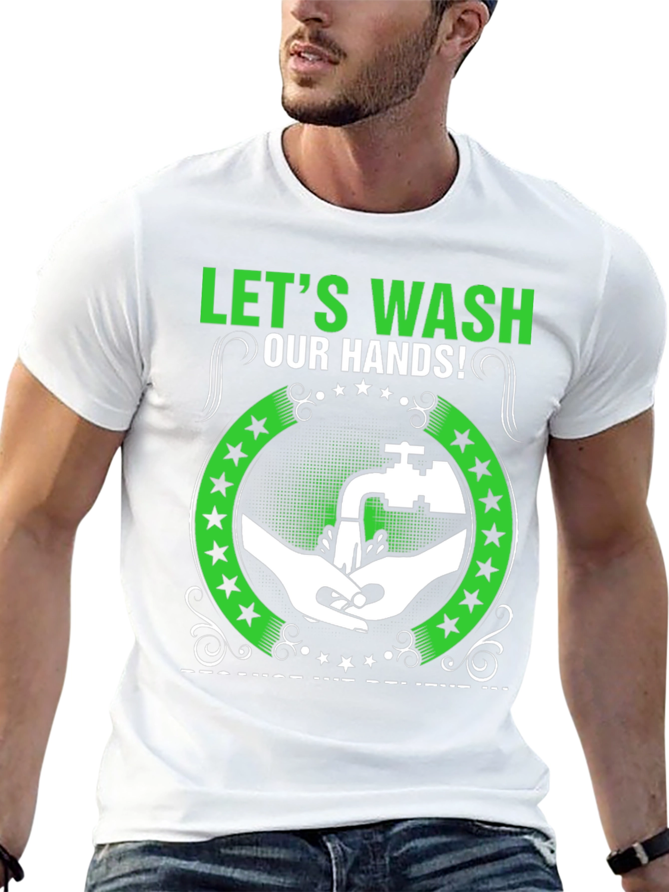 Wash Your Hands Graphic T-Shirt
