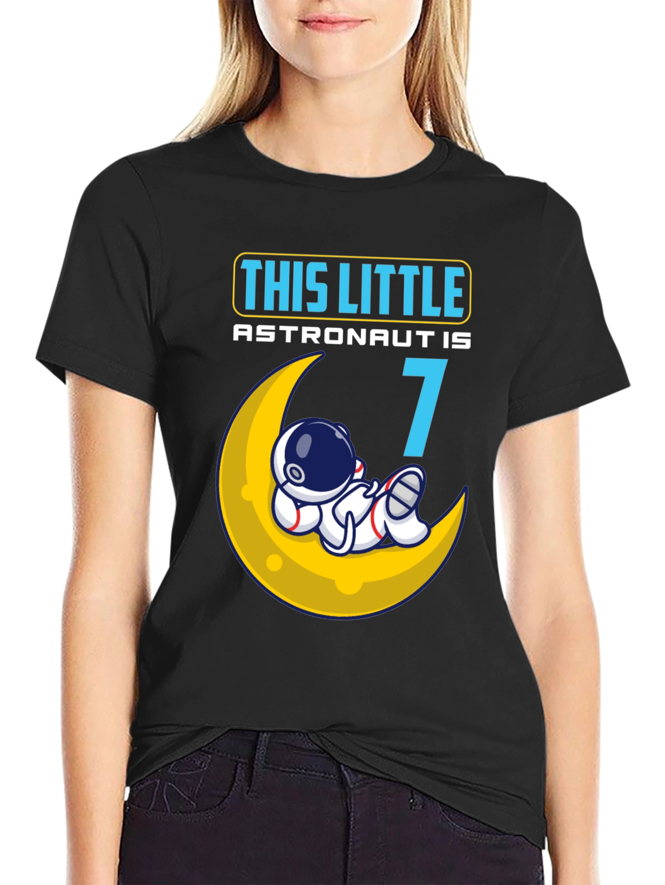 Astronaut 7th Birthday T-Shirt