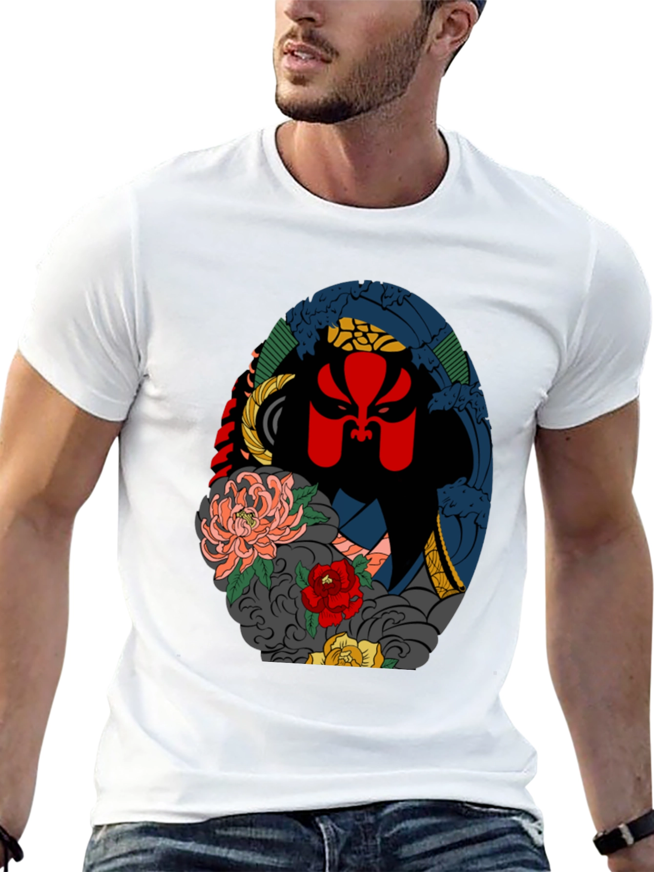 Ukiyo-e Style T-Shirt