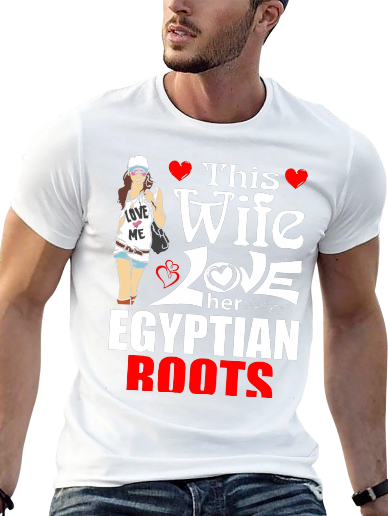 Egyptian Roots Wife T-Shirt