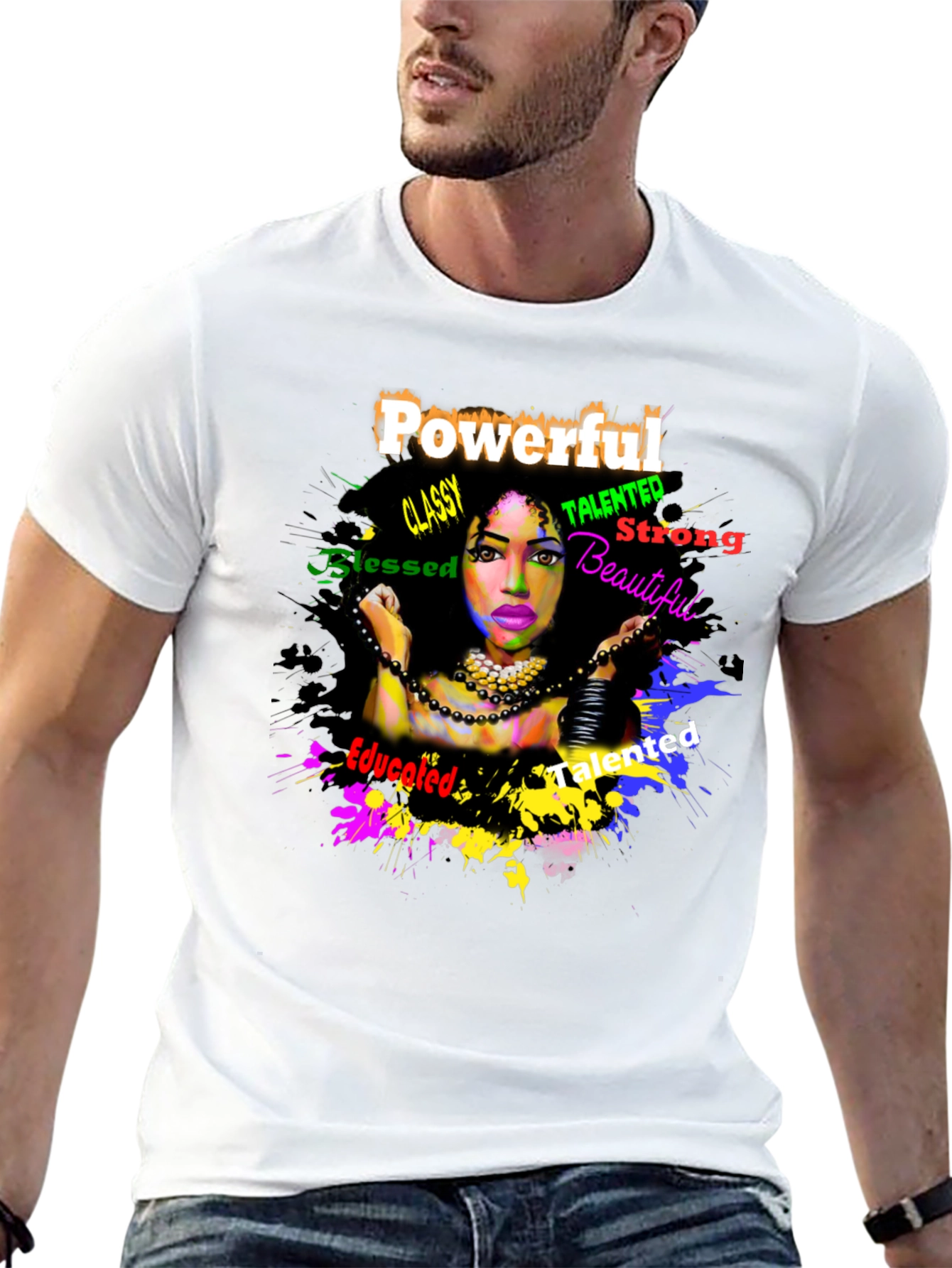 Powerful Woman Graphic T-Shirt