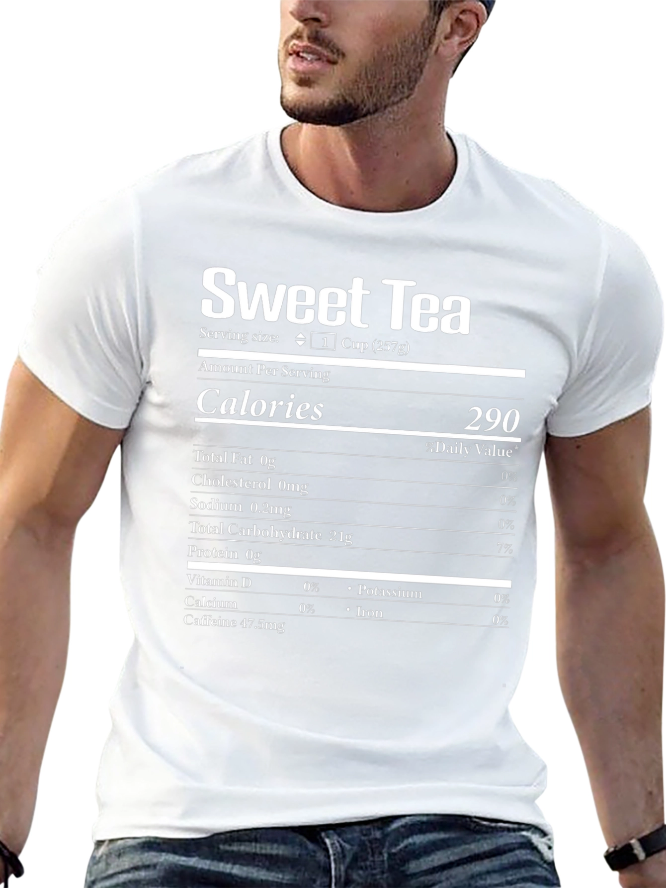 Sweet Tea Nutrition Facts T-Shirt