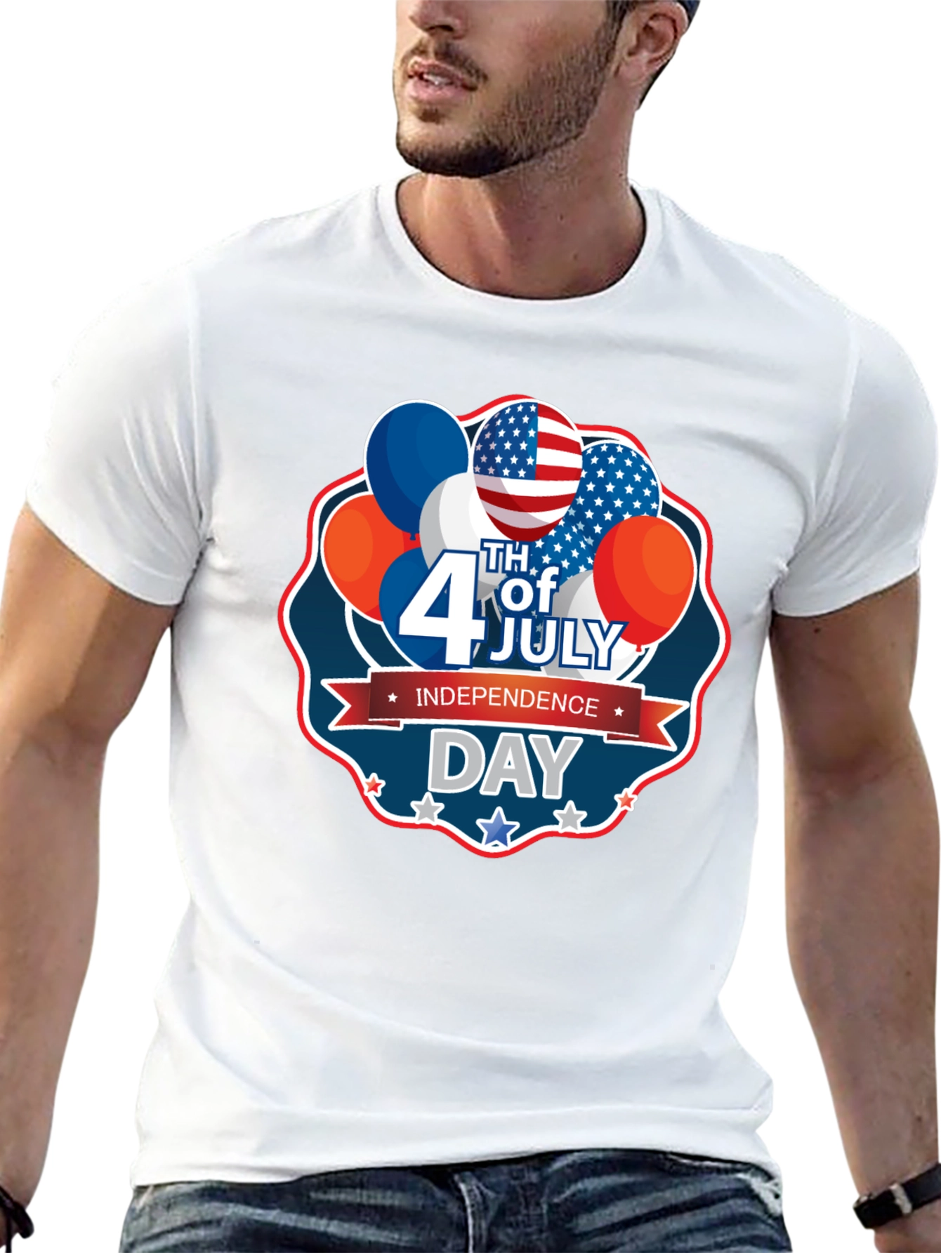 Independence Day T-Shirt Patriotic 4th of July Tee