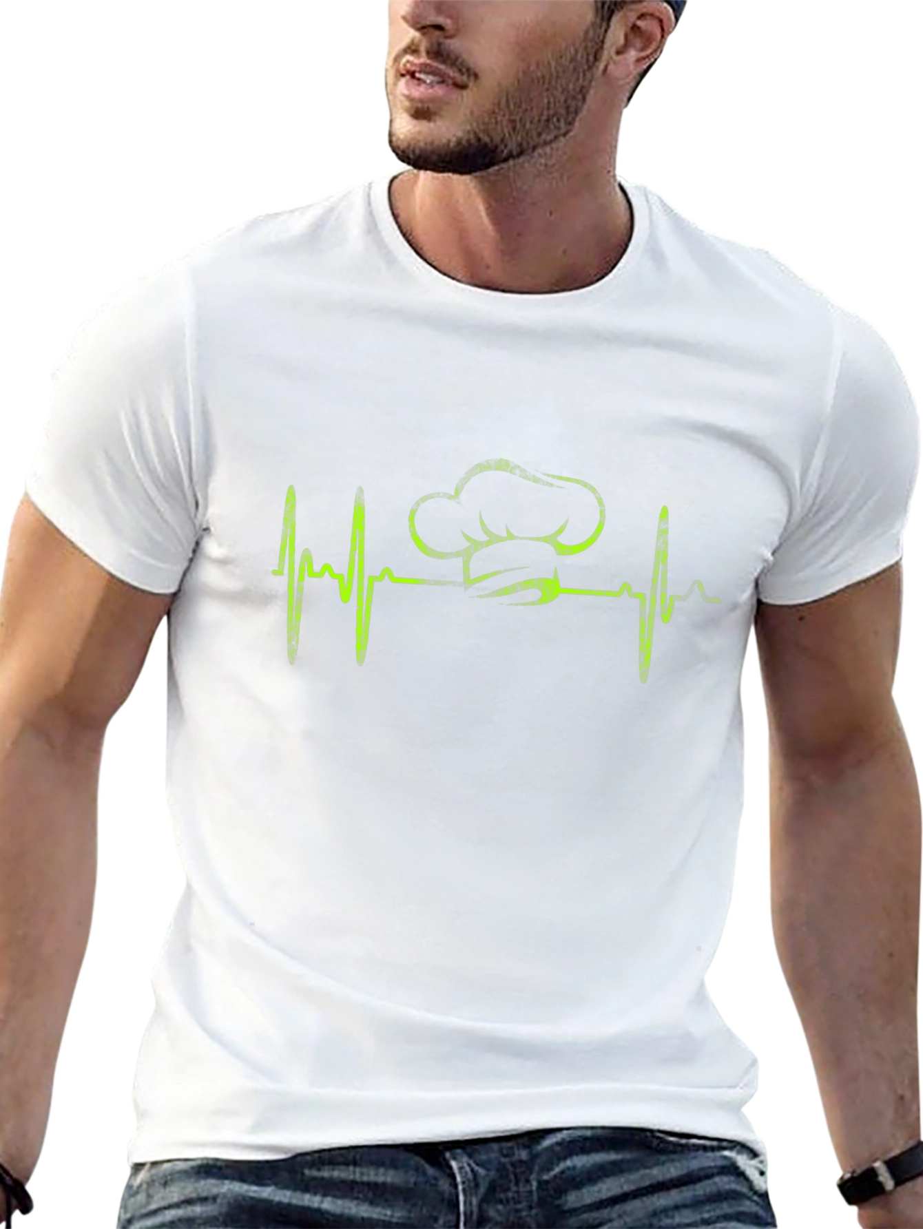 Chef Heartbeat T-Shirt - Culinary Passion Tee