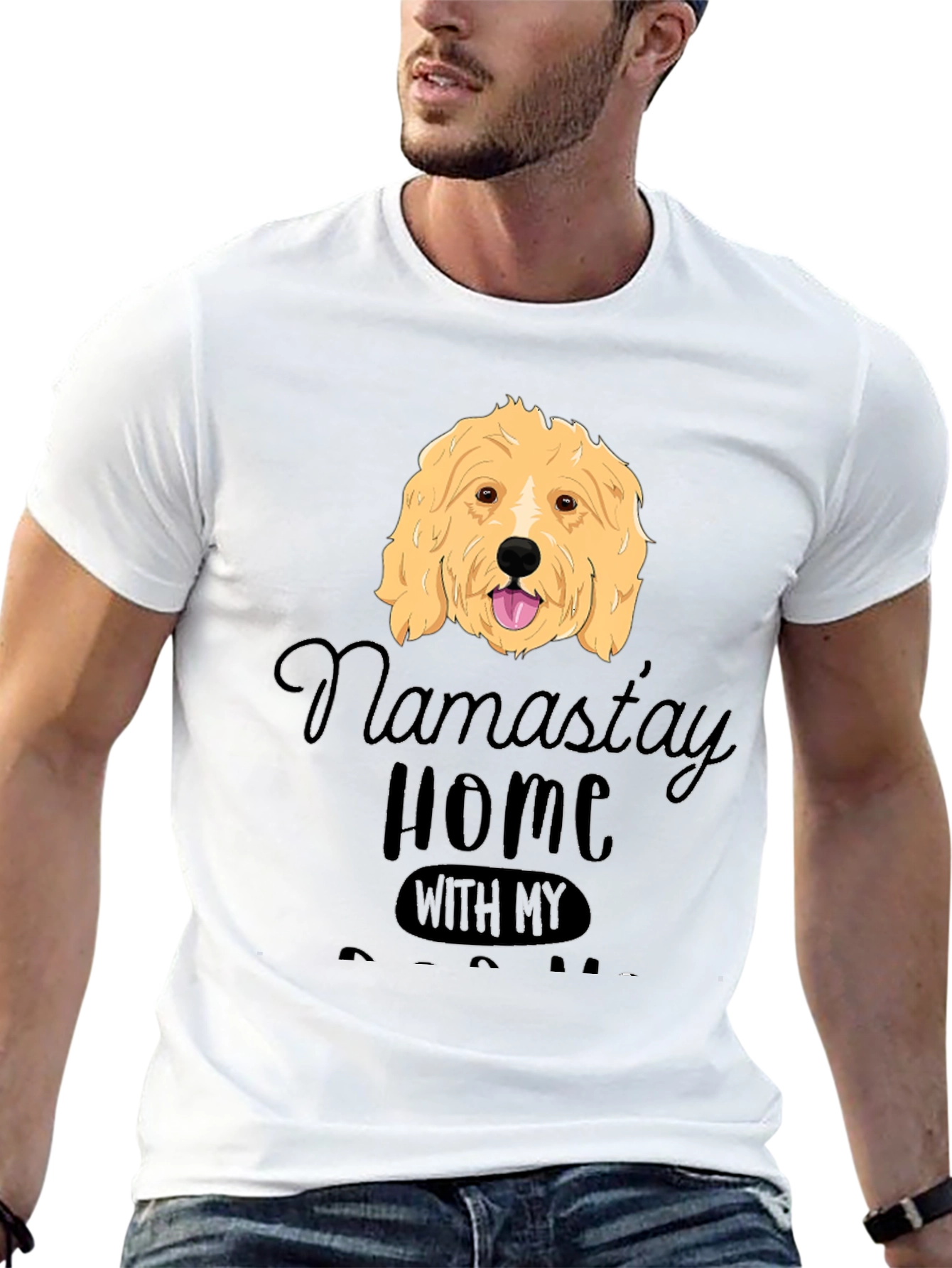 Namastay Home Dog T-Shirt